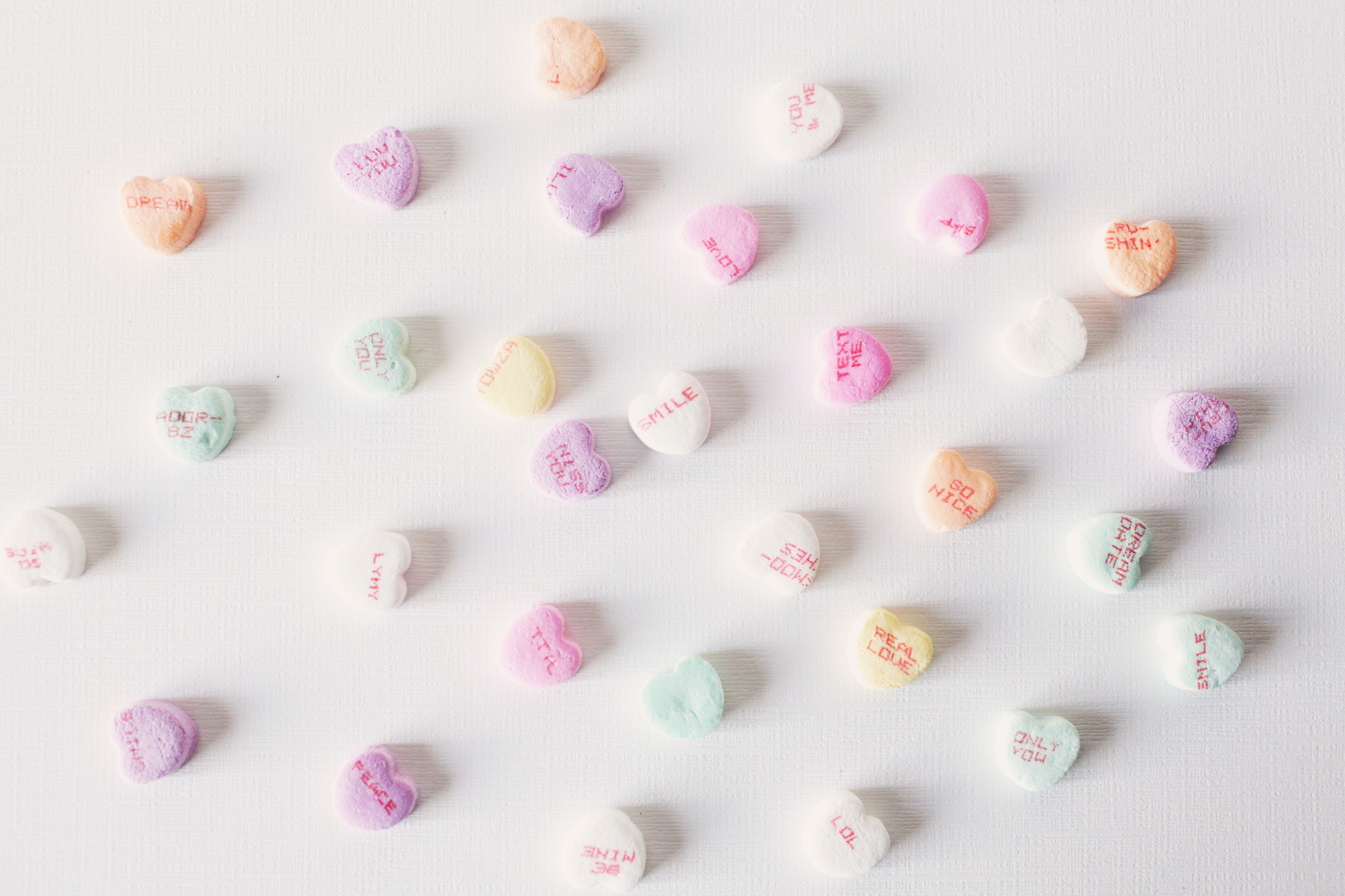 Candy Hearts Wallpapers