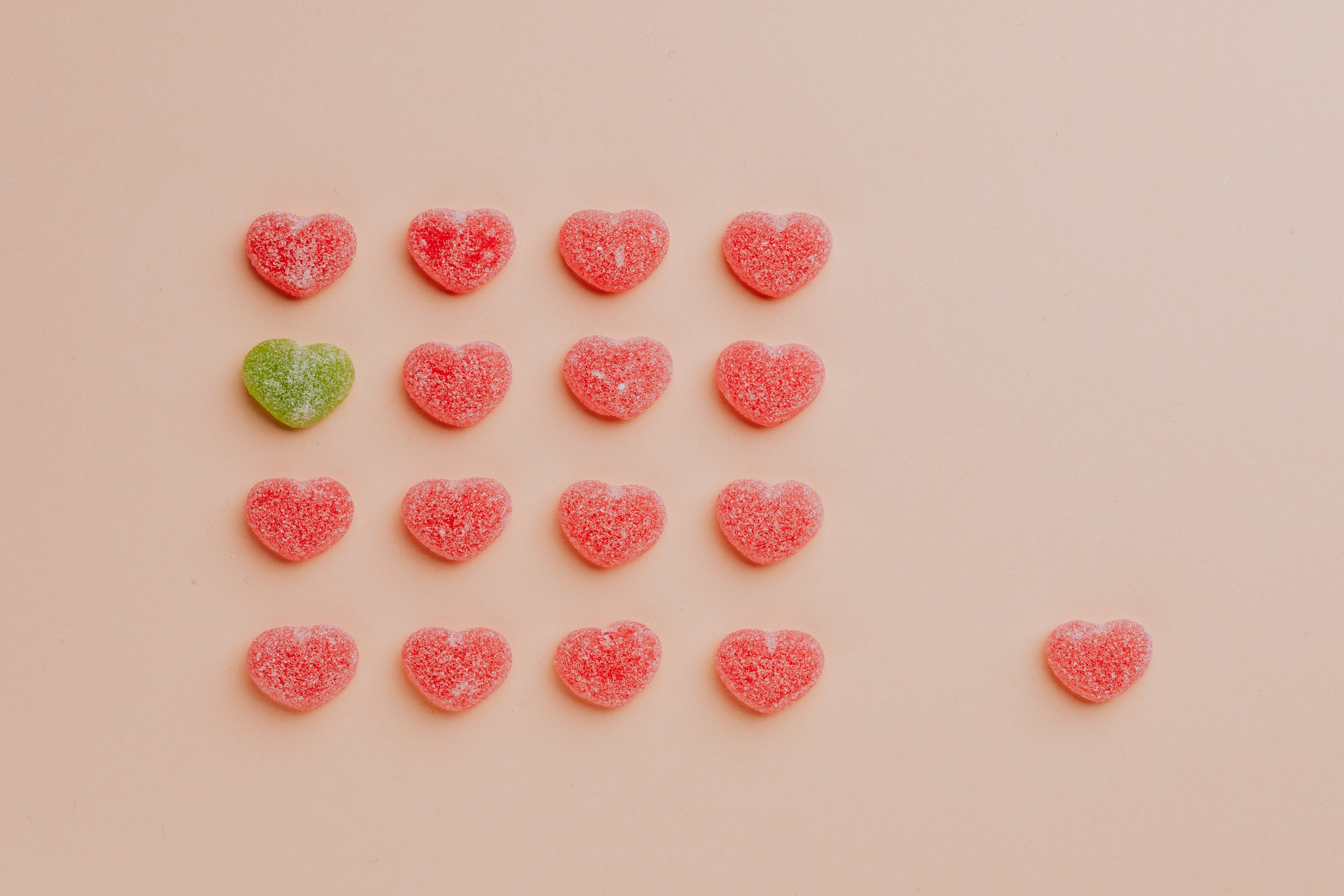 Candy Hearts Wallpapers