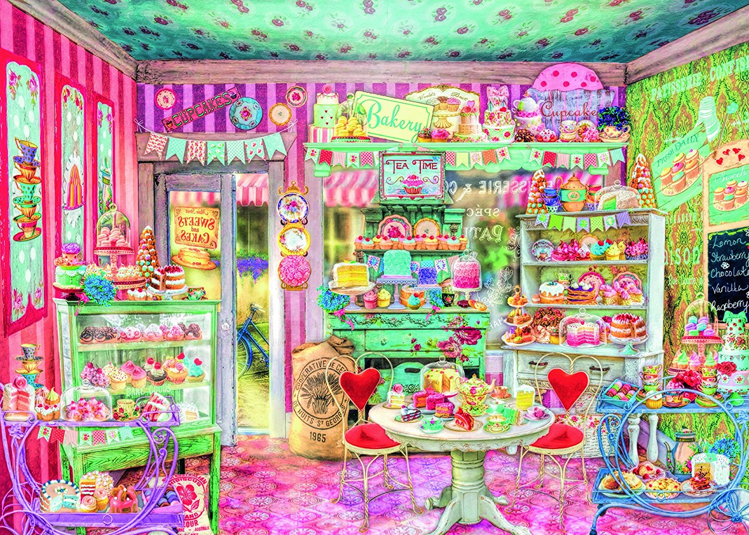 Candy Store Background