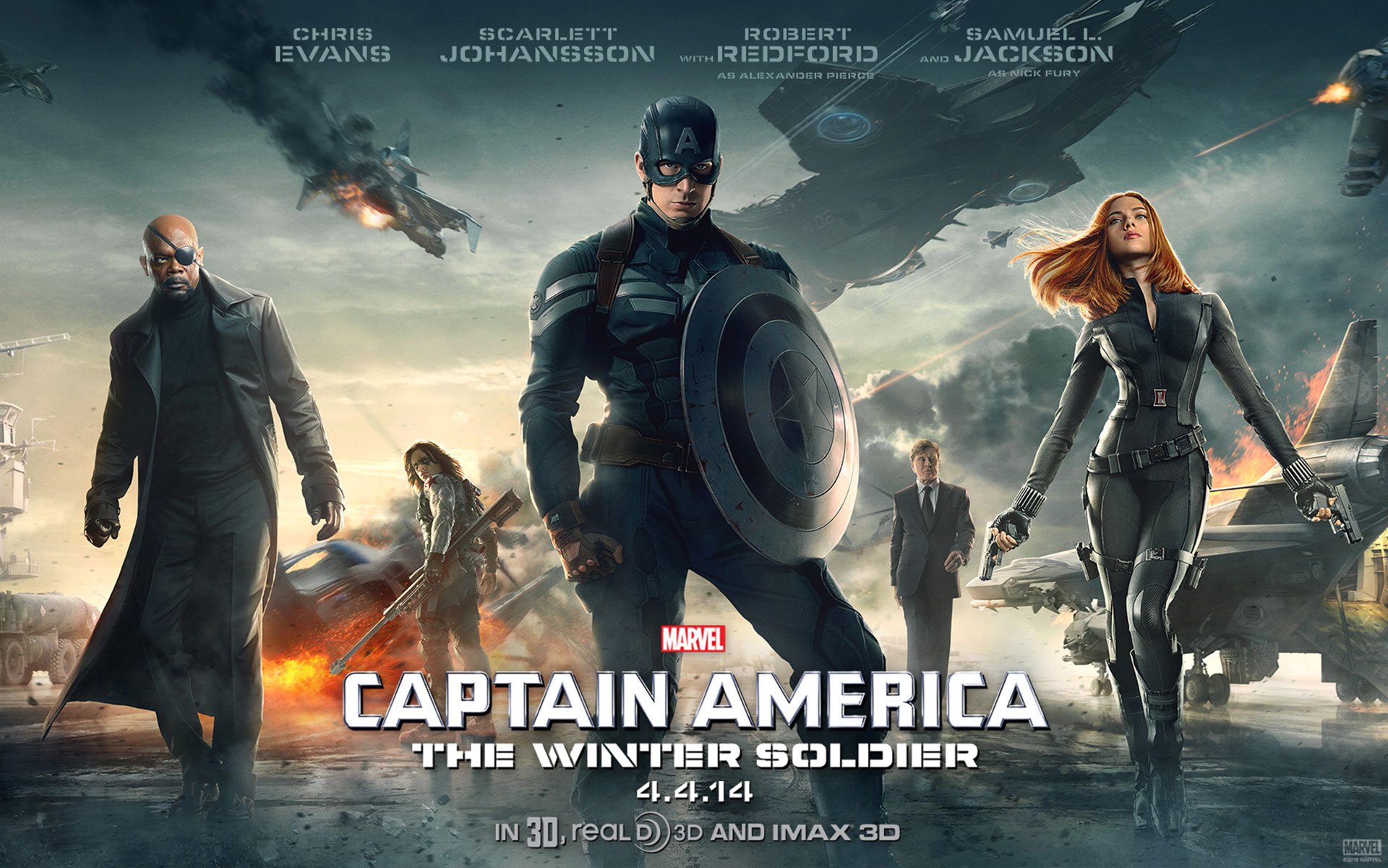 Captain America: The Winter Soldier Movie Wallpapers