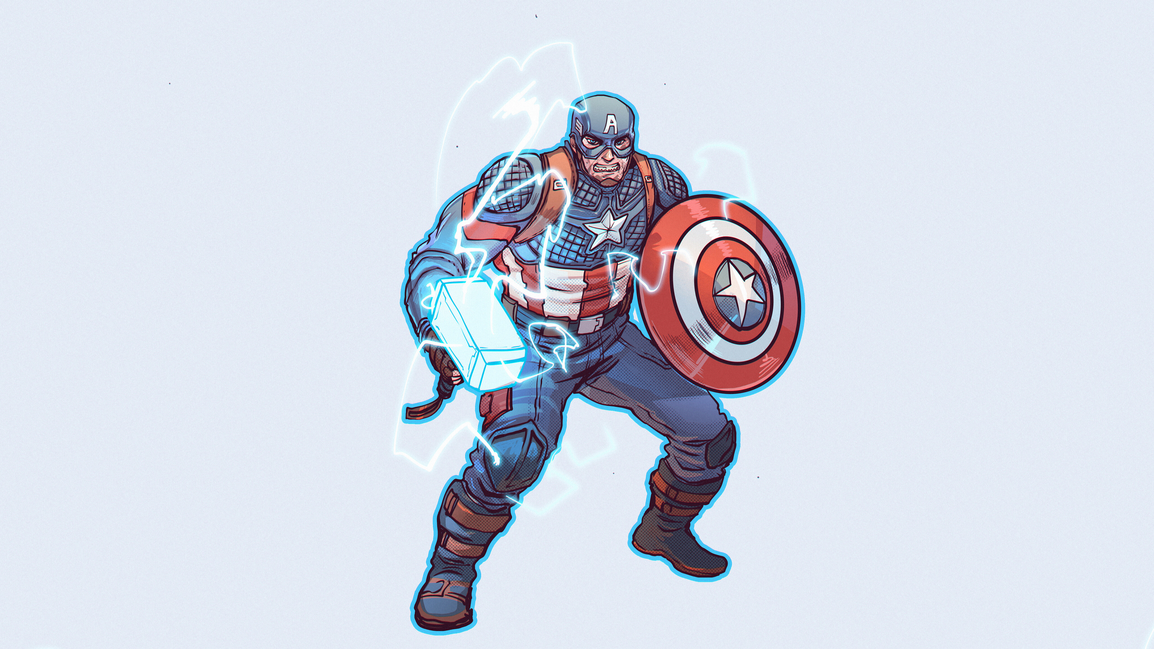 Captain America 2020 New Illustration Wallpapers