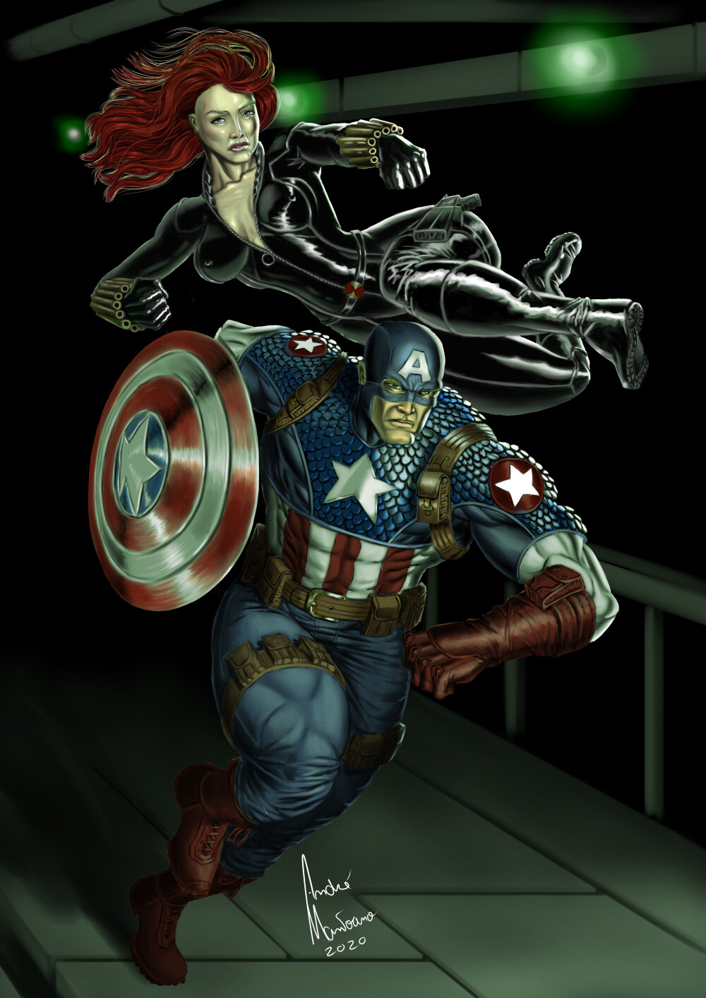 Captain America 2020 New Illustration Wallpapers