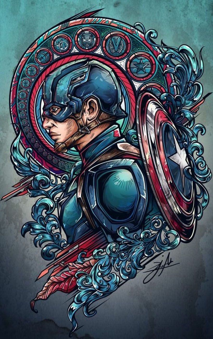 Captain America 2020 New Illustration Wallpapers