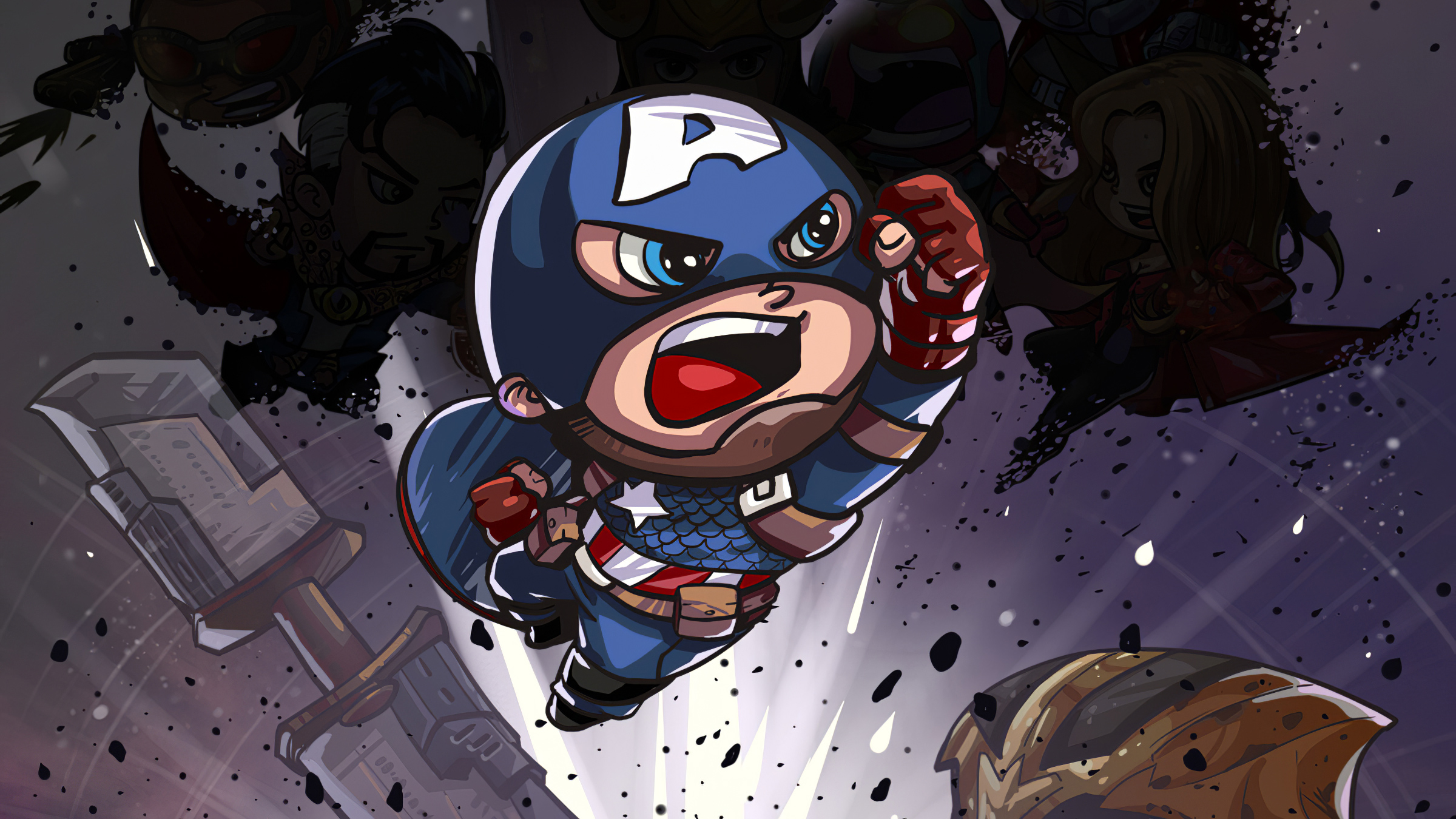 Captain America 2020 New Illustration Wallpapers