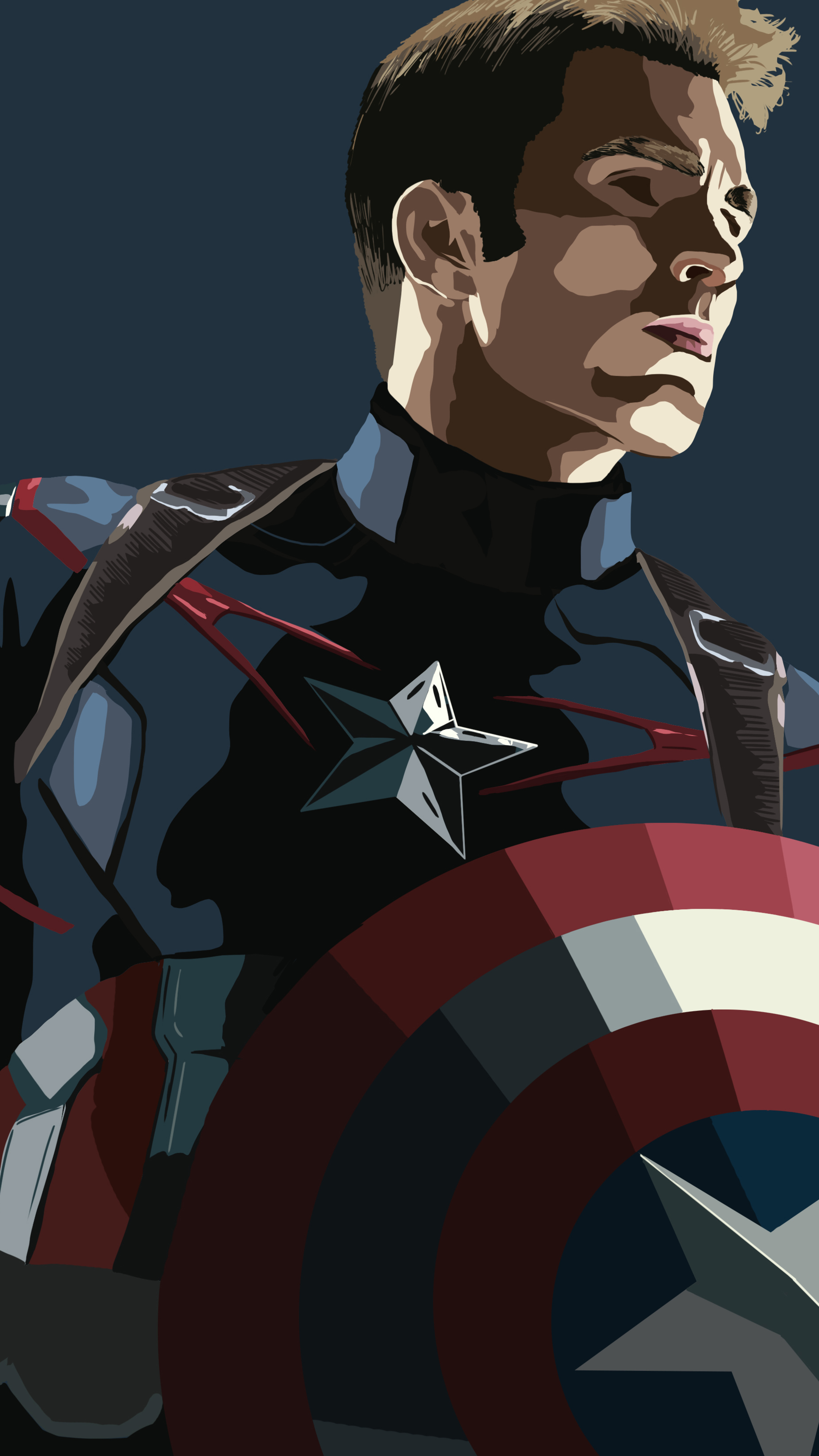 Captain America 4K Digital Art Wallpapers