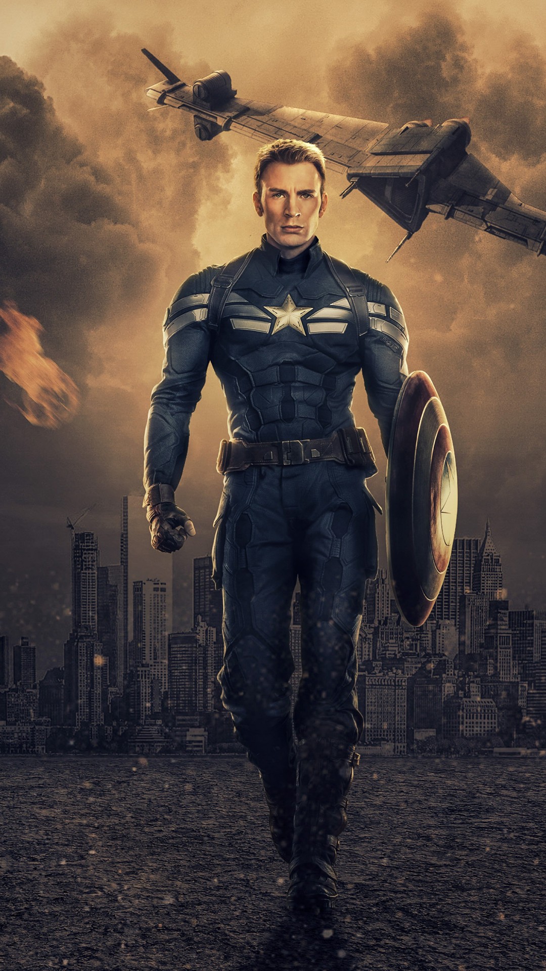 Captain America 4K Digital Art Wallpapers