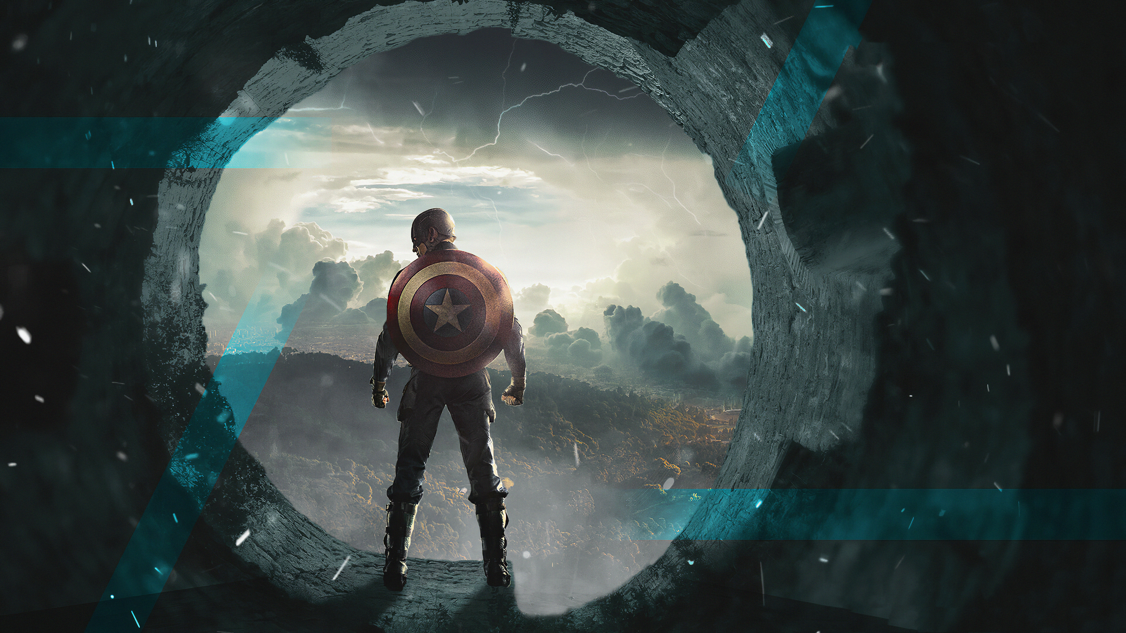 Captain America 4K Fanart Wallpapers