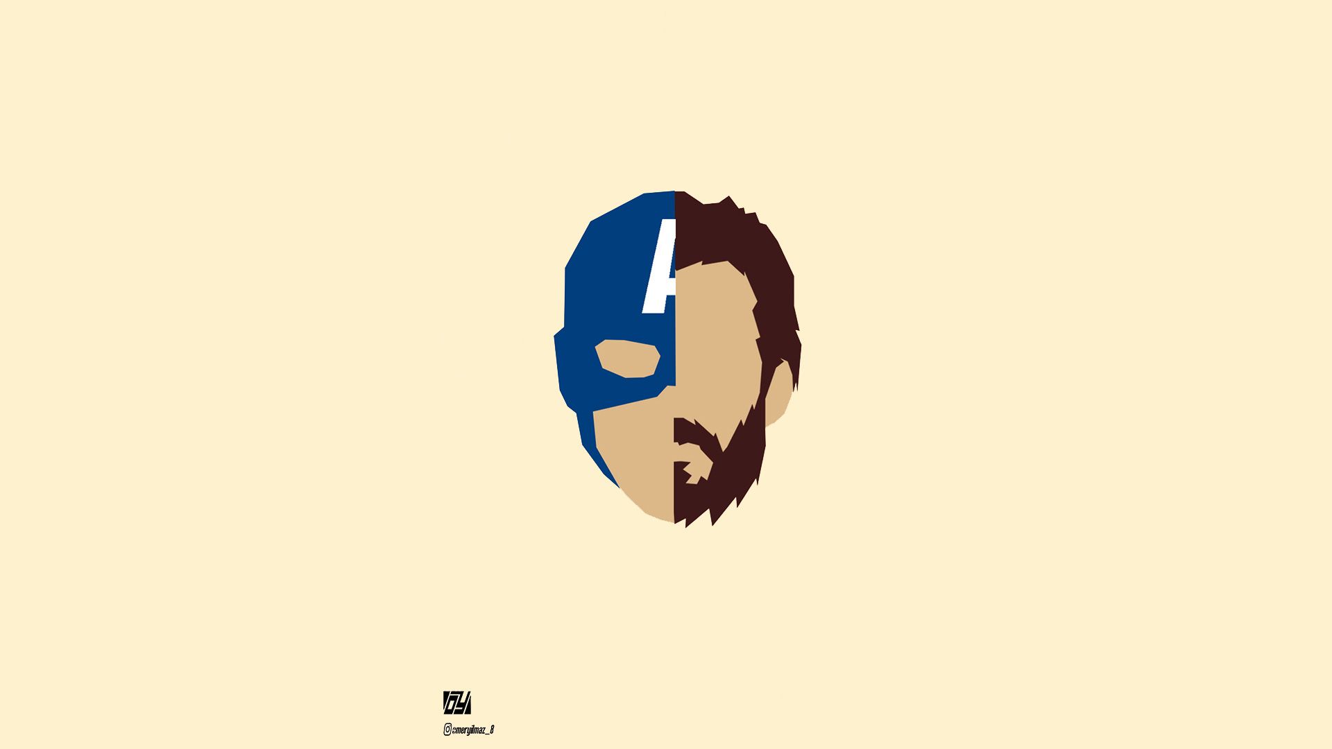 Captain America 4K Minimalist Wallpapers