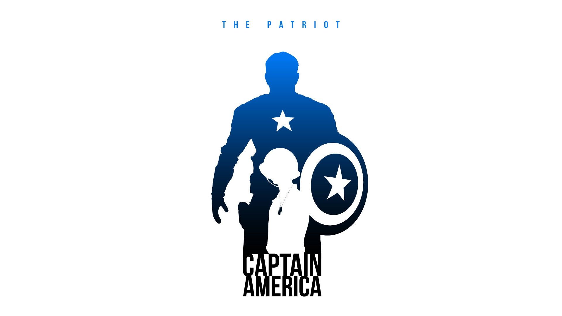 Captain America 4K Minimalist Wallpapers