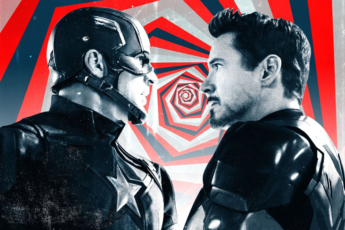 Captain America And Iron Man Avengers Endgame Wallpapers