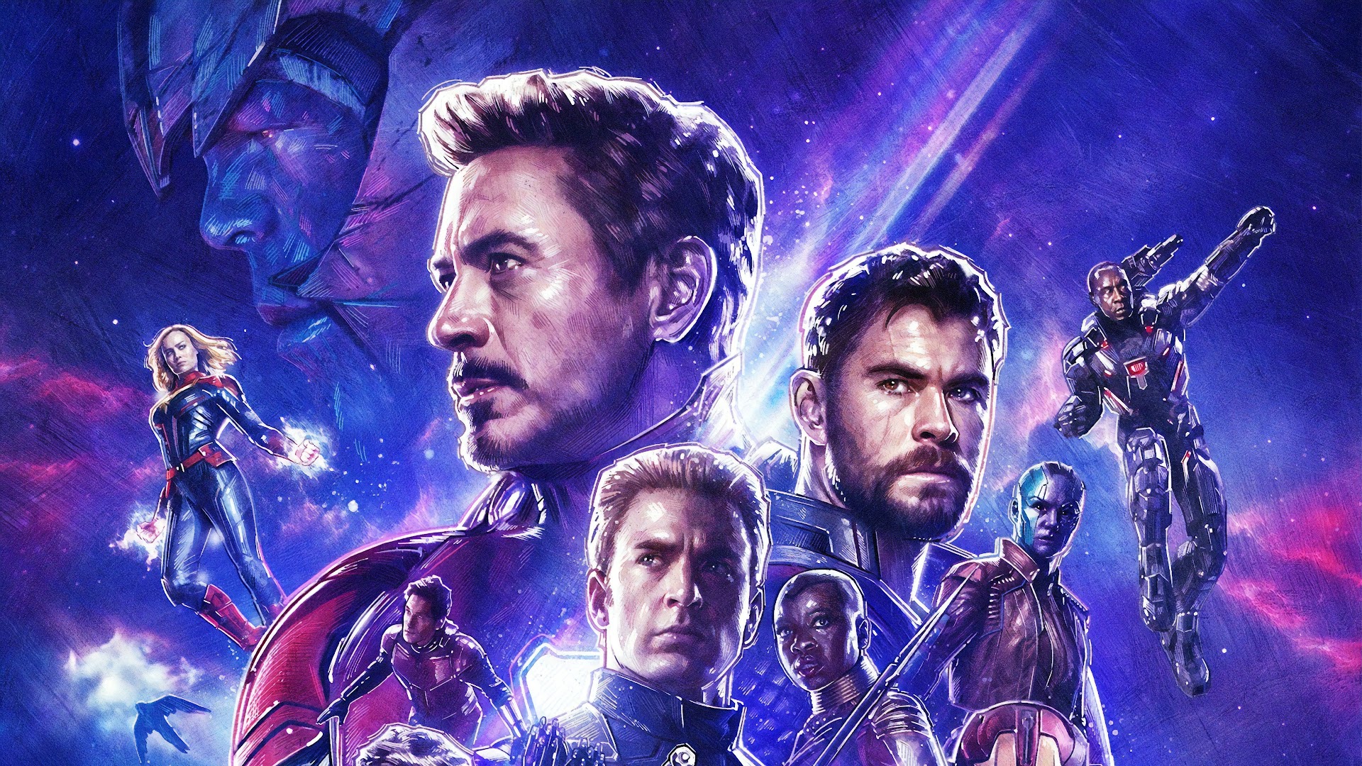 Captain America And Iron Man Avengers Endgame Wallpapers