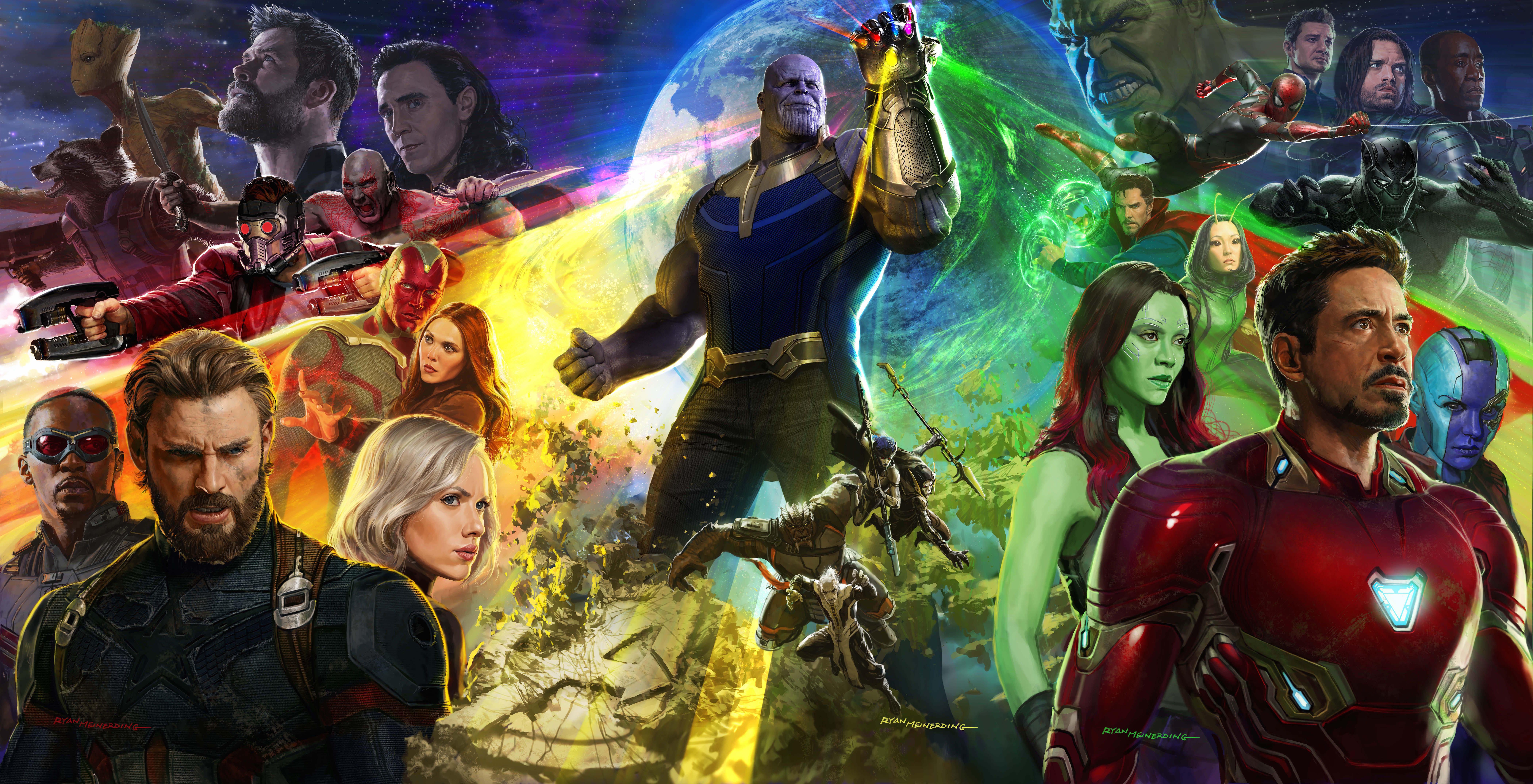 Captain America Avengers Infinity War Artwork Wallpapers