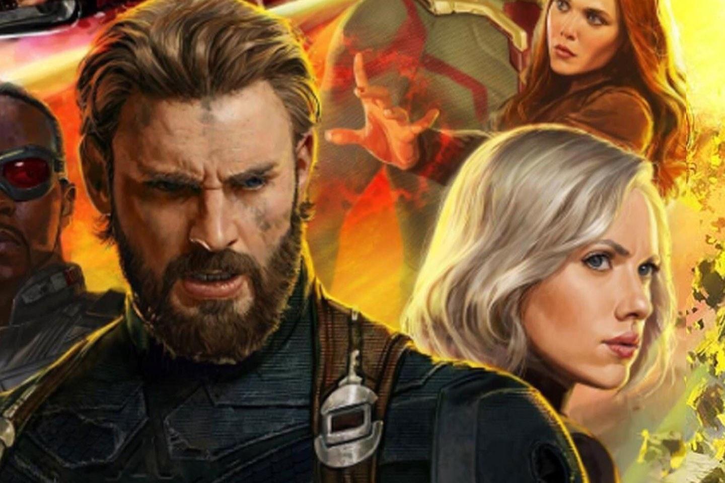 Captain America Beard Look In Infinity War Wallpapers