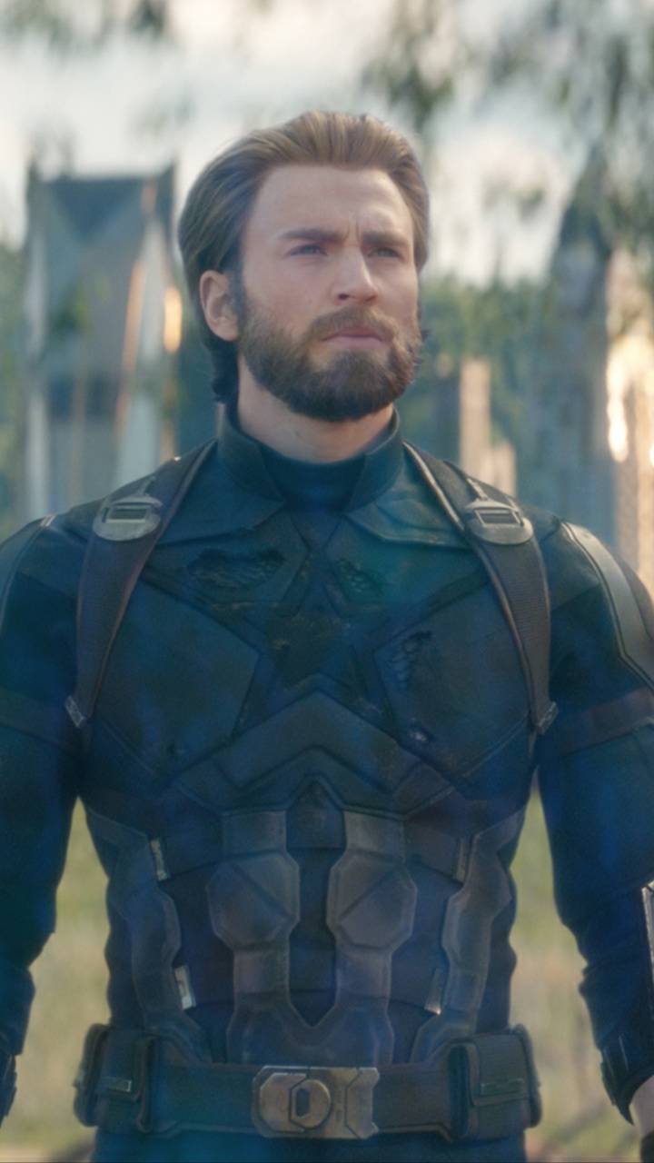 Captain America Beard Look In Infinity War Wallpapers