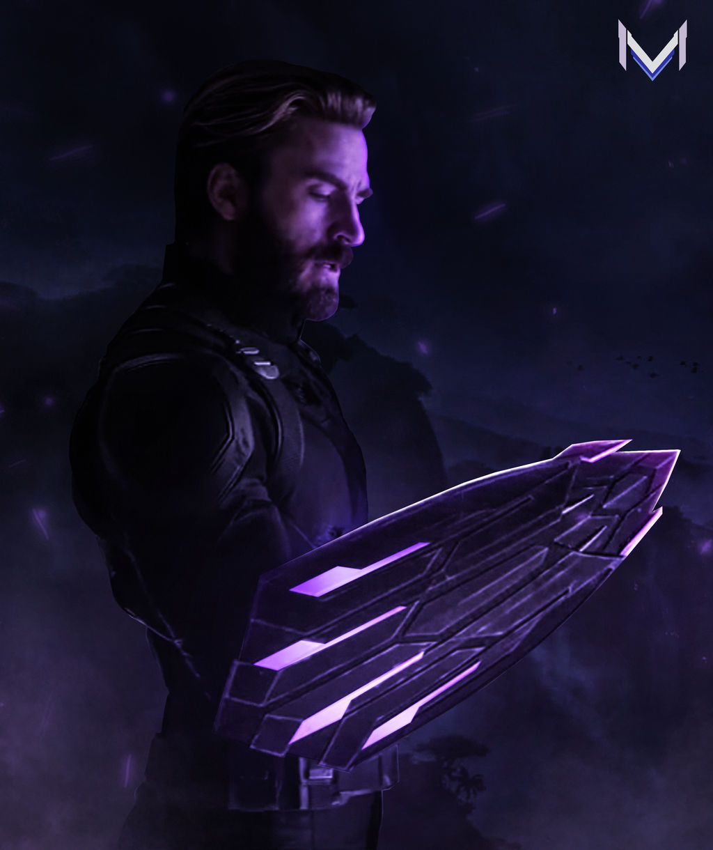 Captain America Beard Look In Infinity War Wallpapers