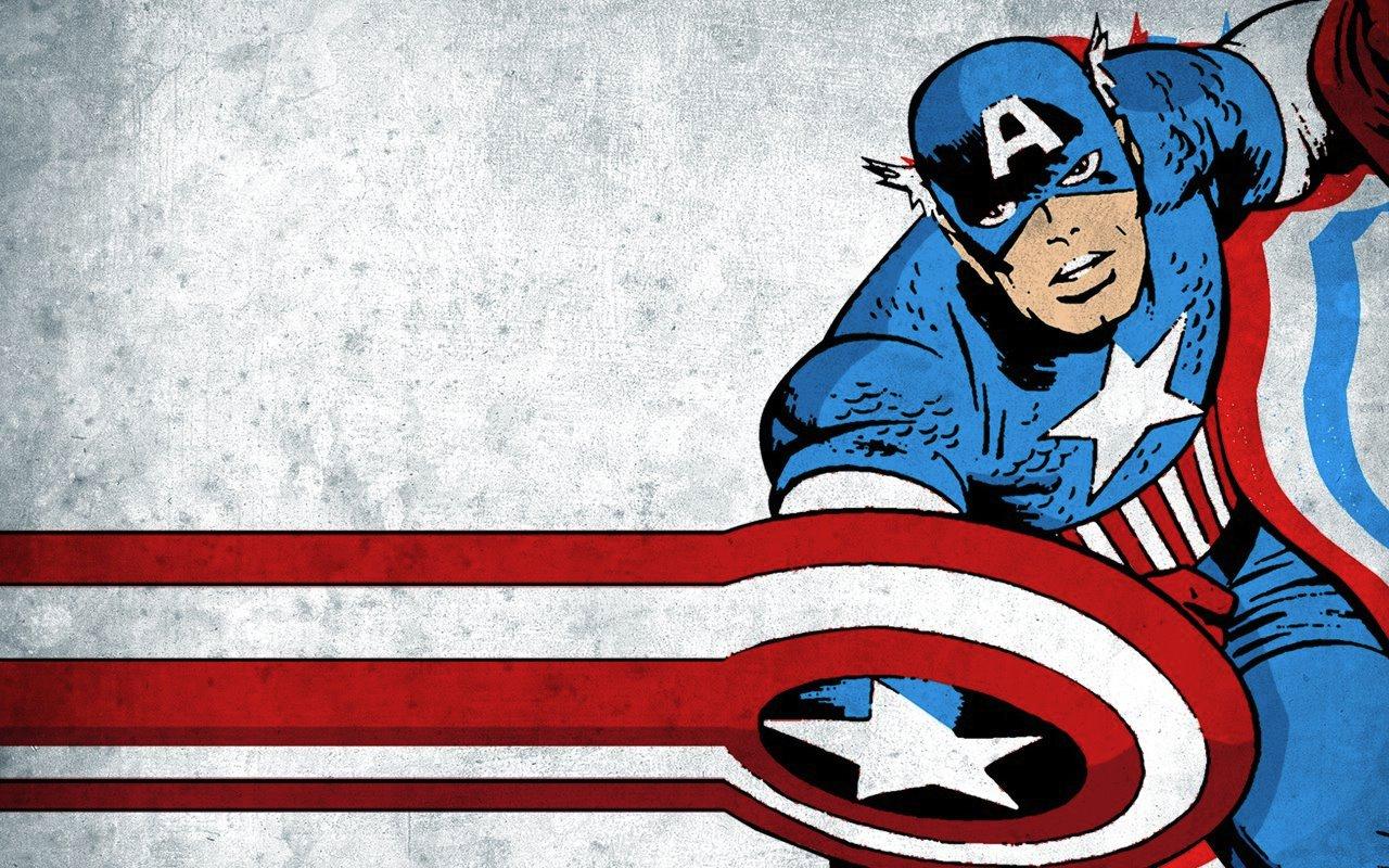 Captain America Cartoon Wallpapers