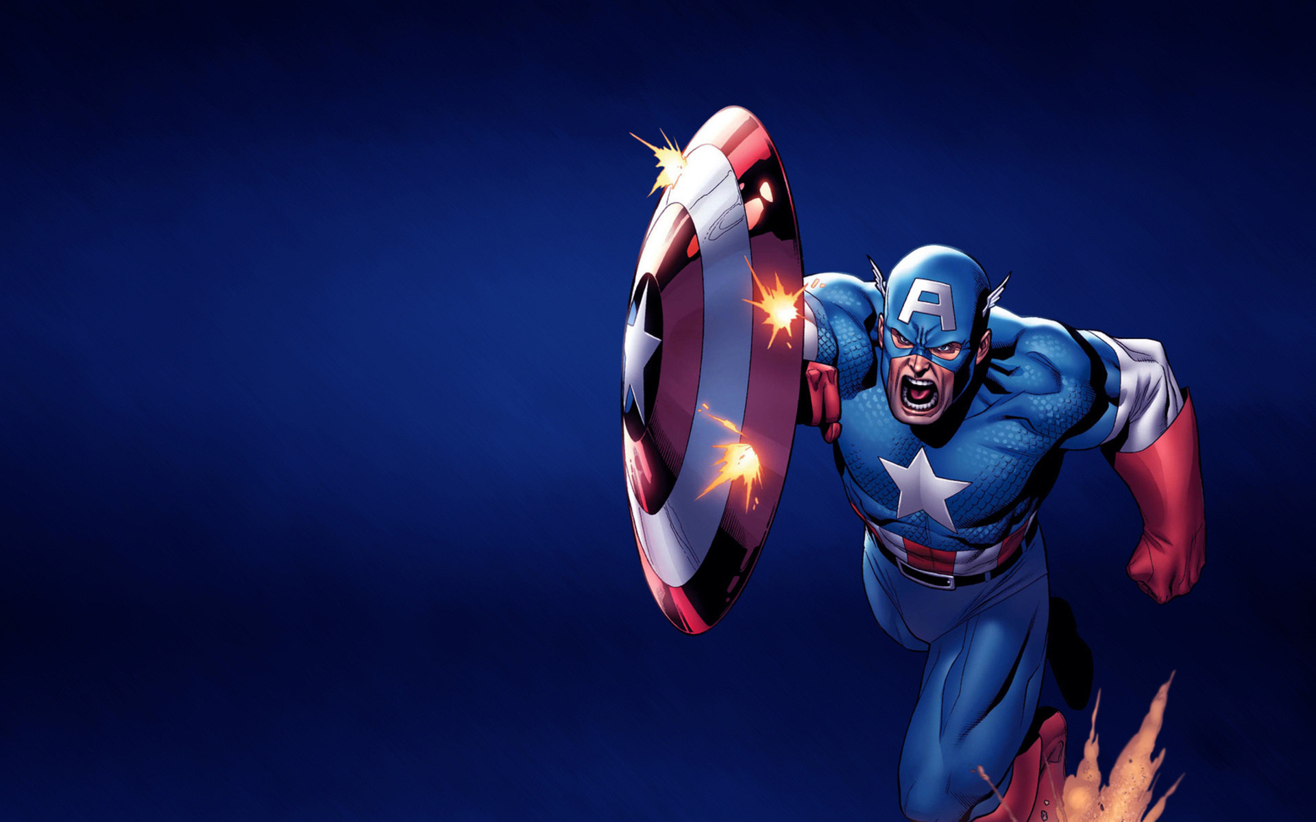 Captain America Cartoon Wallpapers