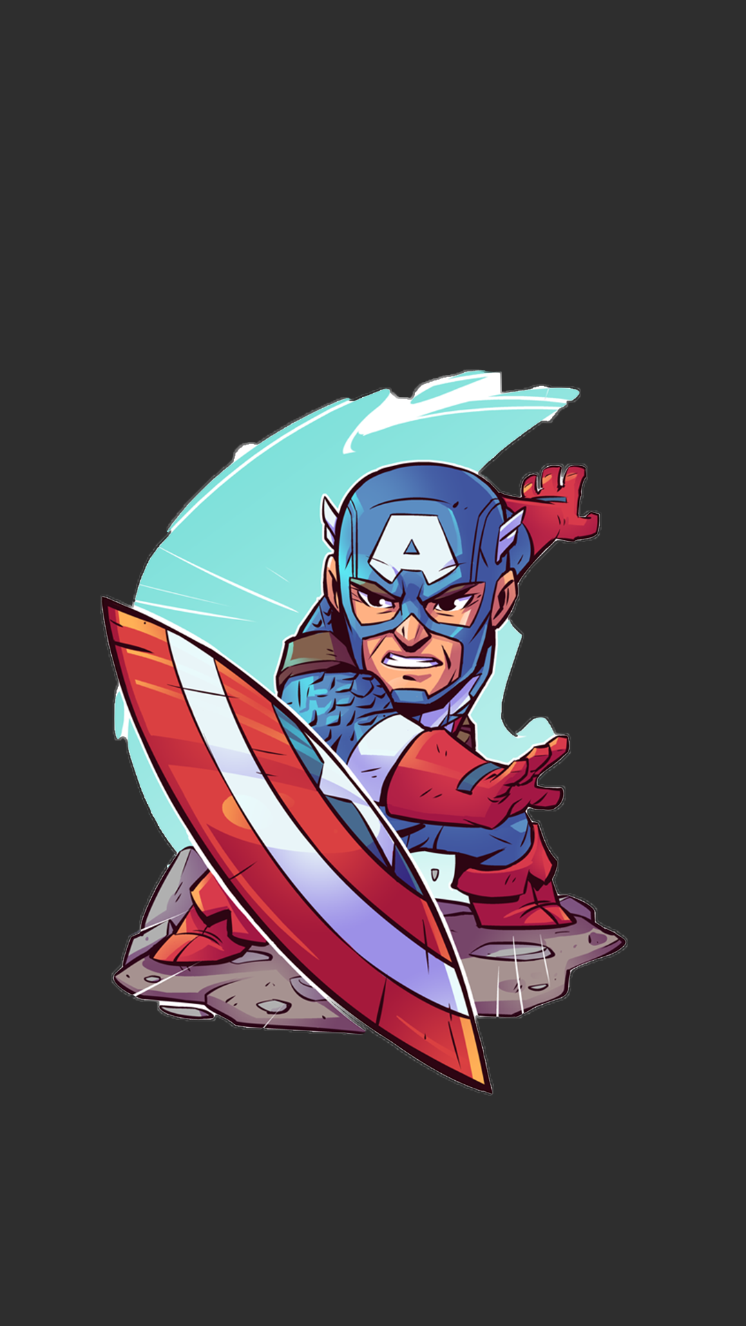 Captain America Cartoon Wallpapers