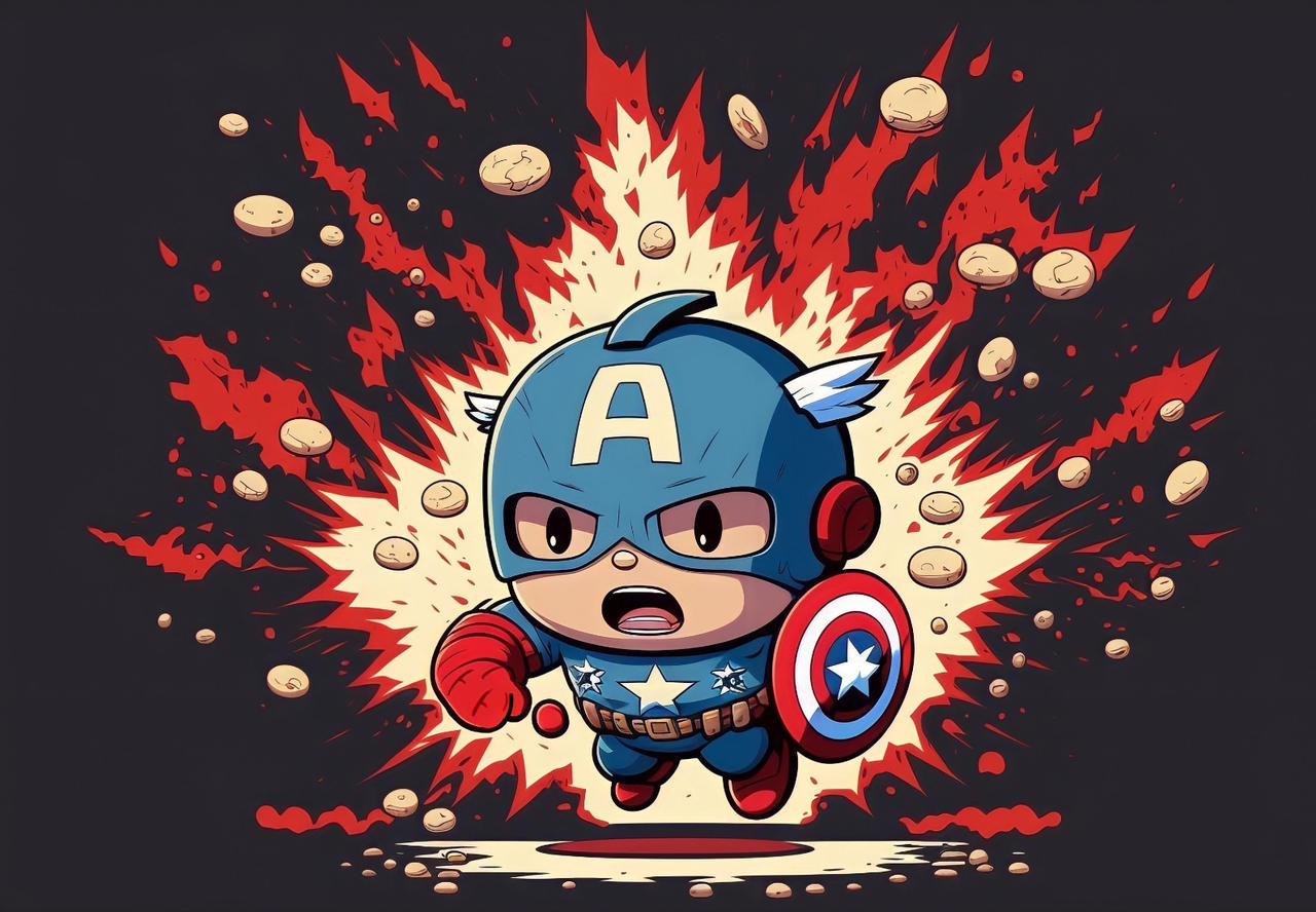 Captain America Cartoon Wallpapers