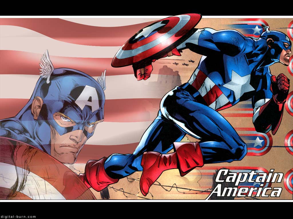 Captain America Comic Book Wallpapers