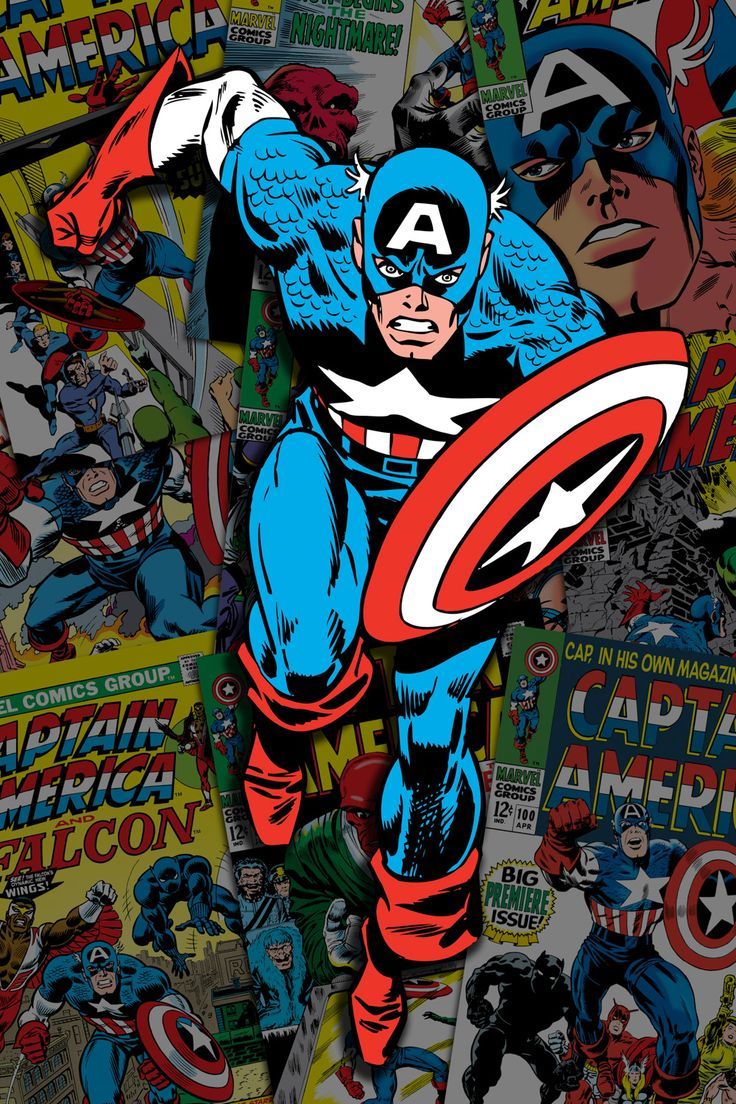 Captain America Comic Book Wallpapers