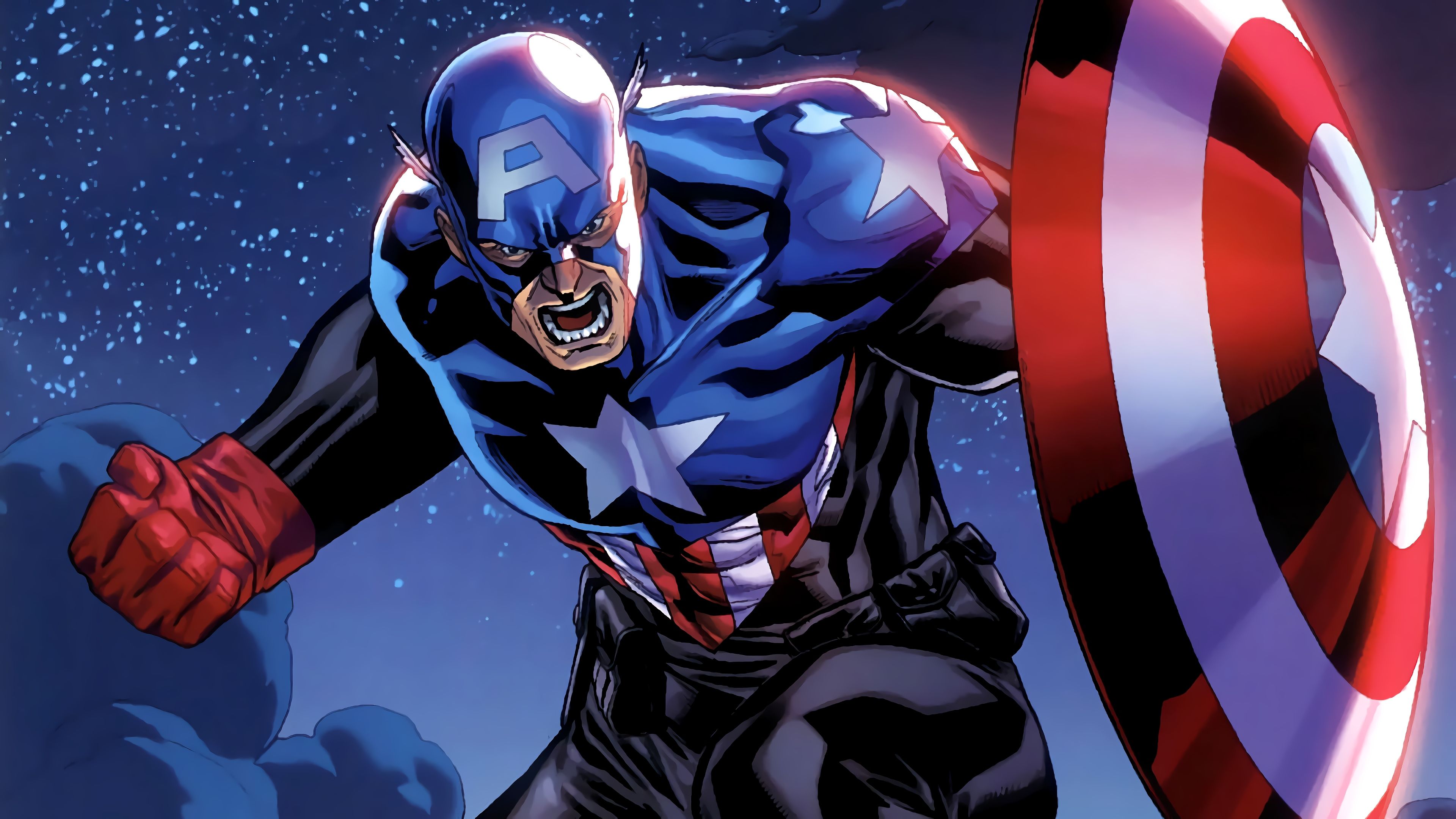 Captain America Comic Book Wallpapers