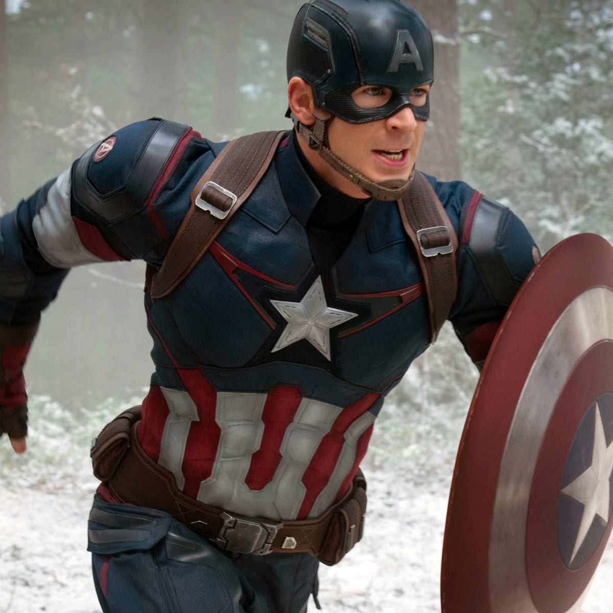 Captain America Cracked Screen Wallpapers