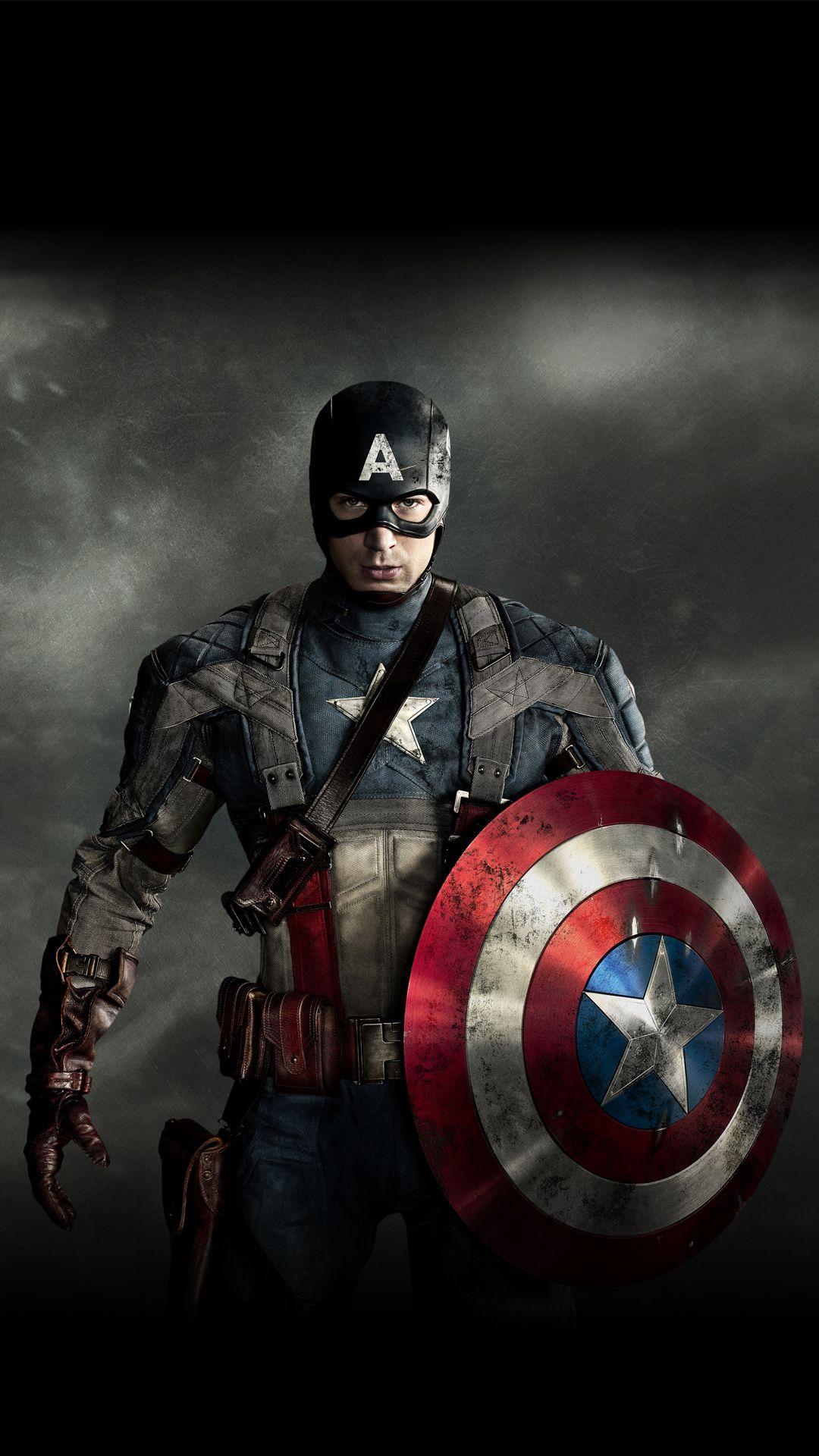 Captain America Cracked Screen Wallpapers