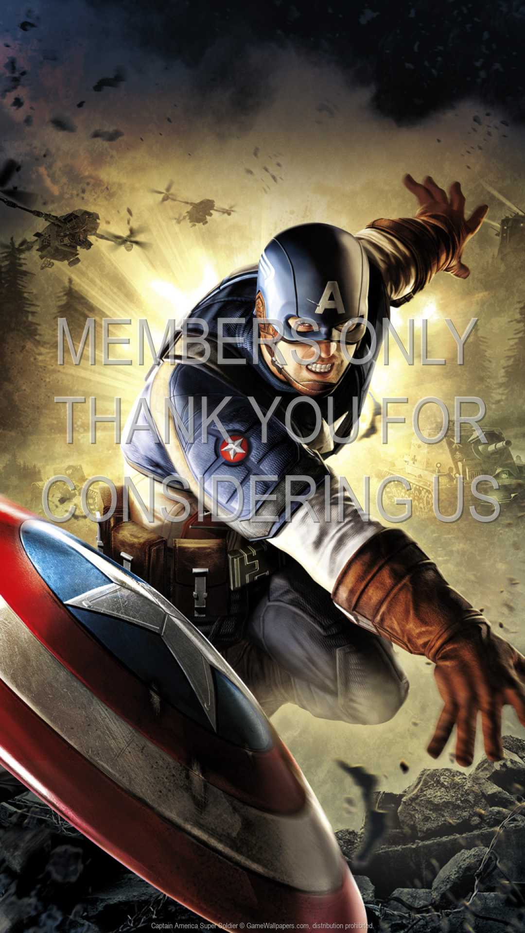 Captain America Cracked Screen Wallpapers