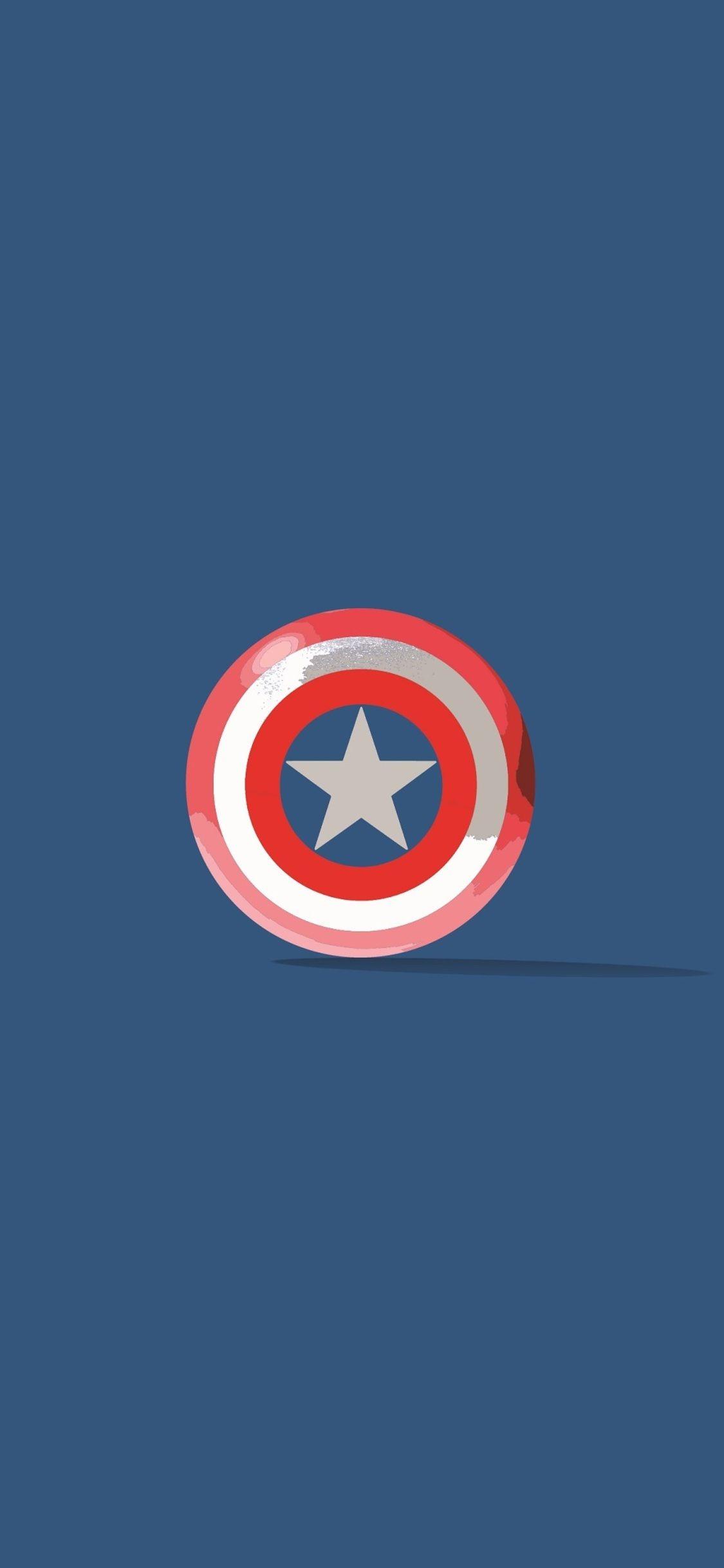 Captain America Cracked Screen Wallpapers