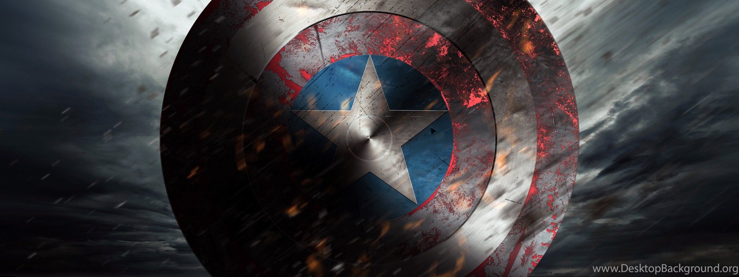 Captain America Dual Screen Wallpapers