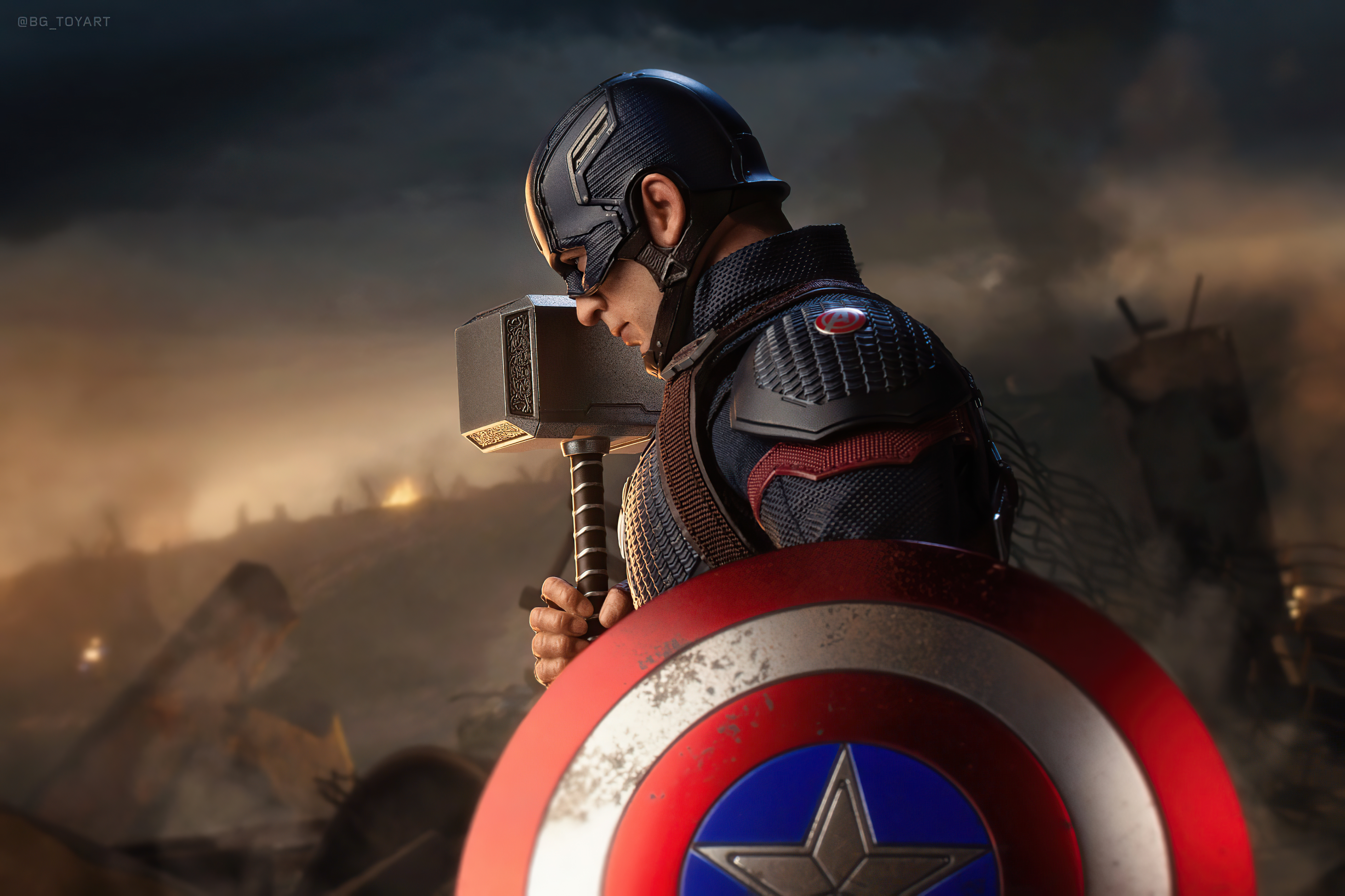 Captain America Endgame Hd Wallpapers