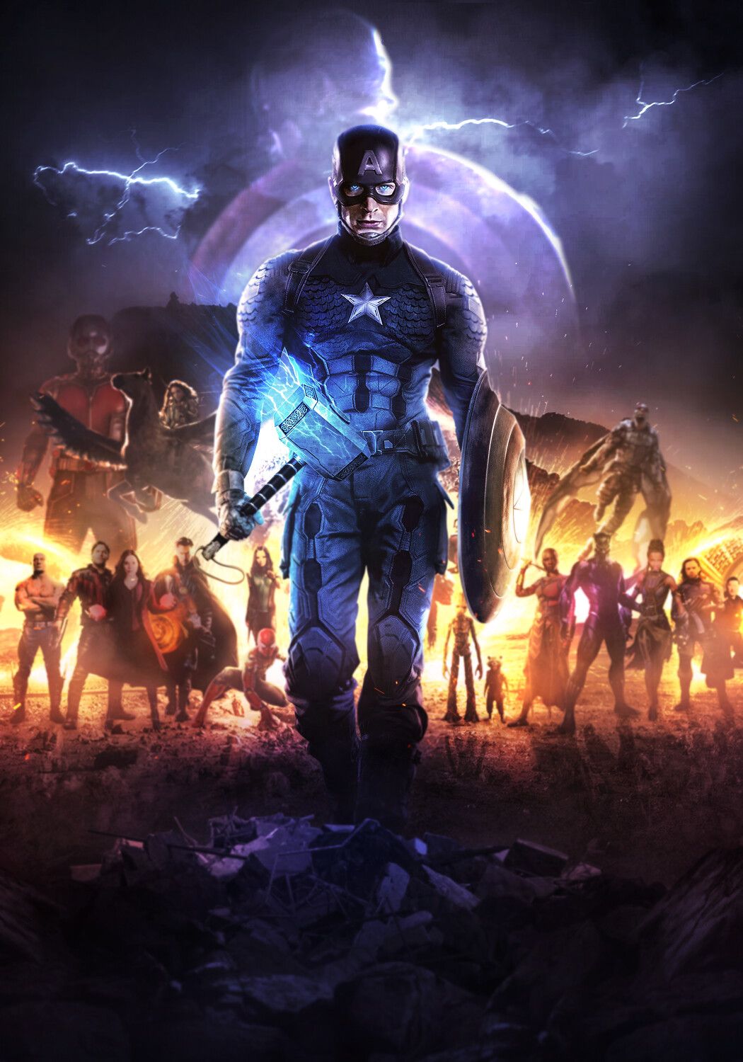 Captain America Endgame Wallpapers