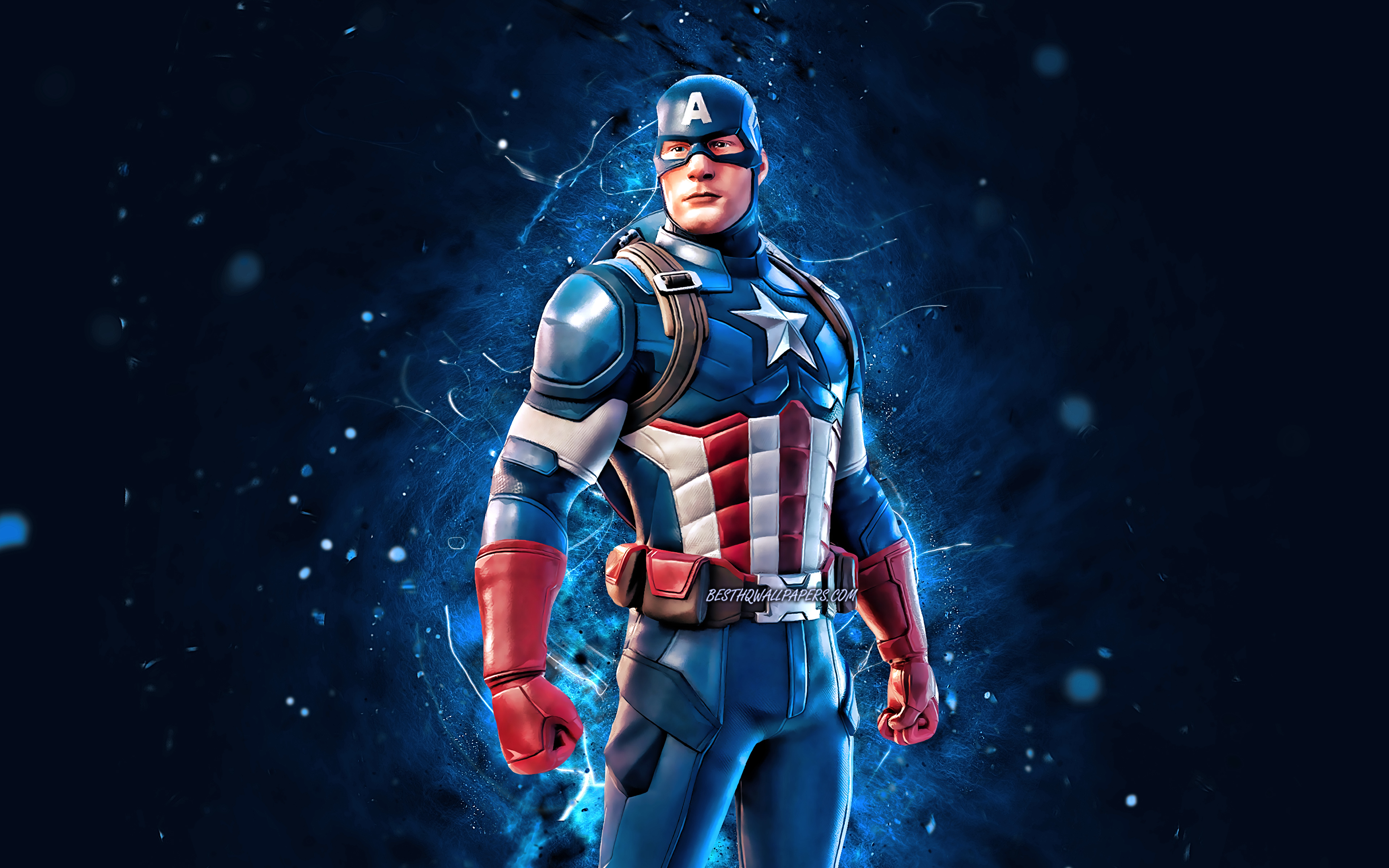 Captain America Fortnite Wallpapers