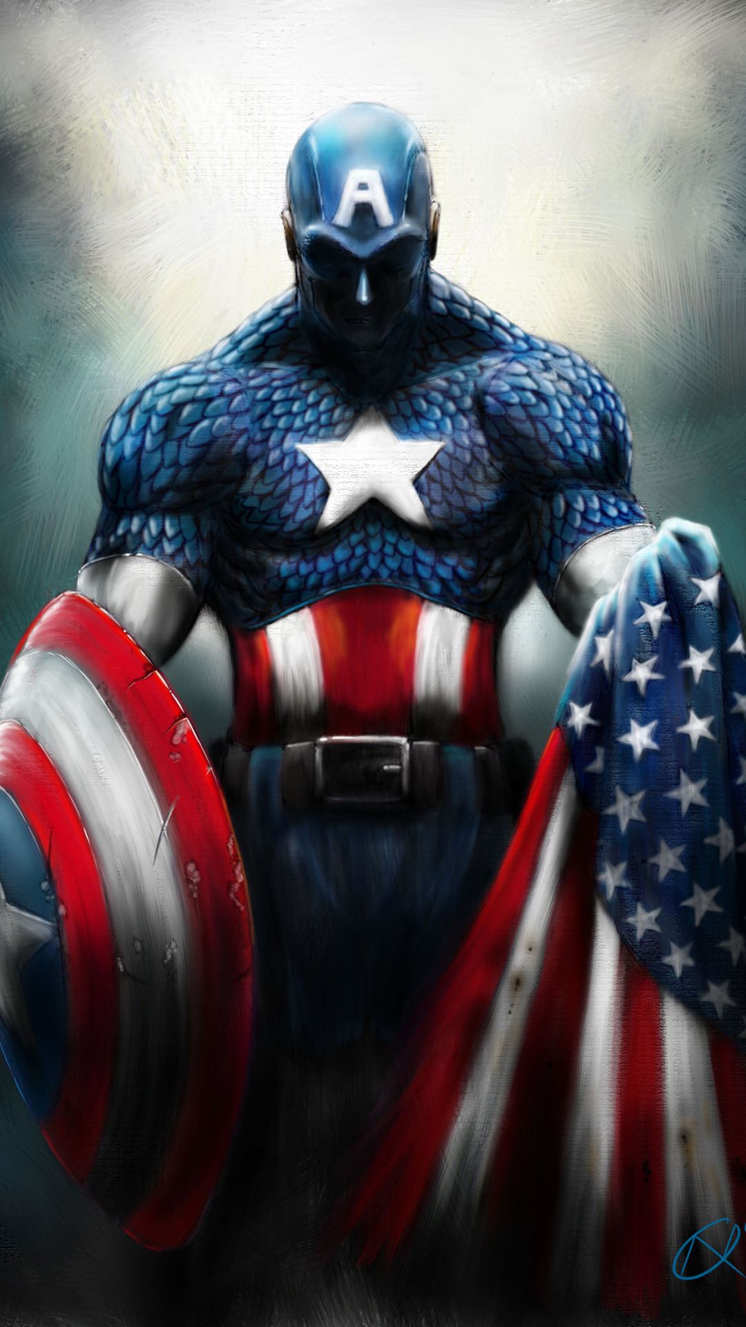 Captain America Iphone 6 Wallpapers