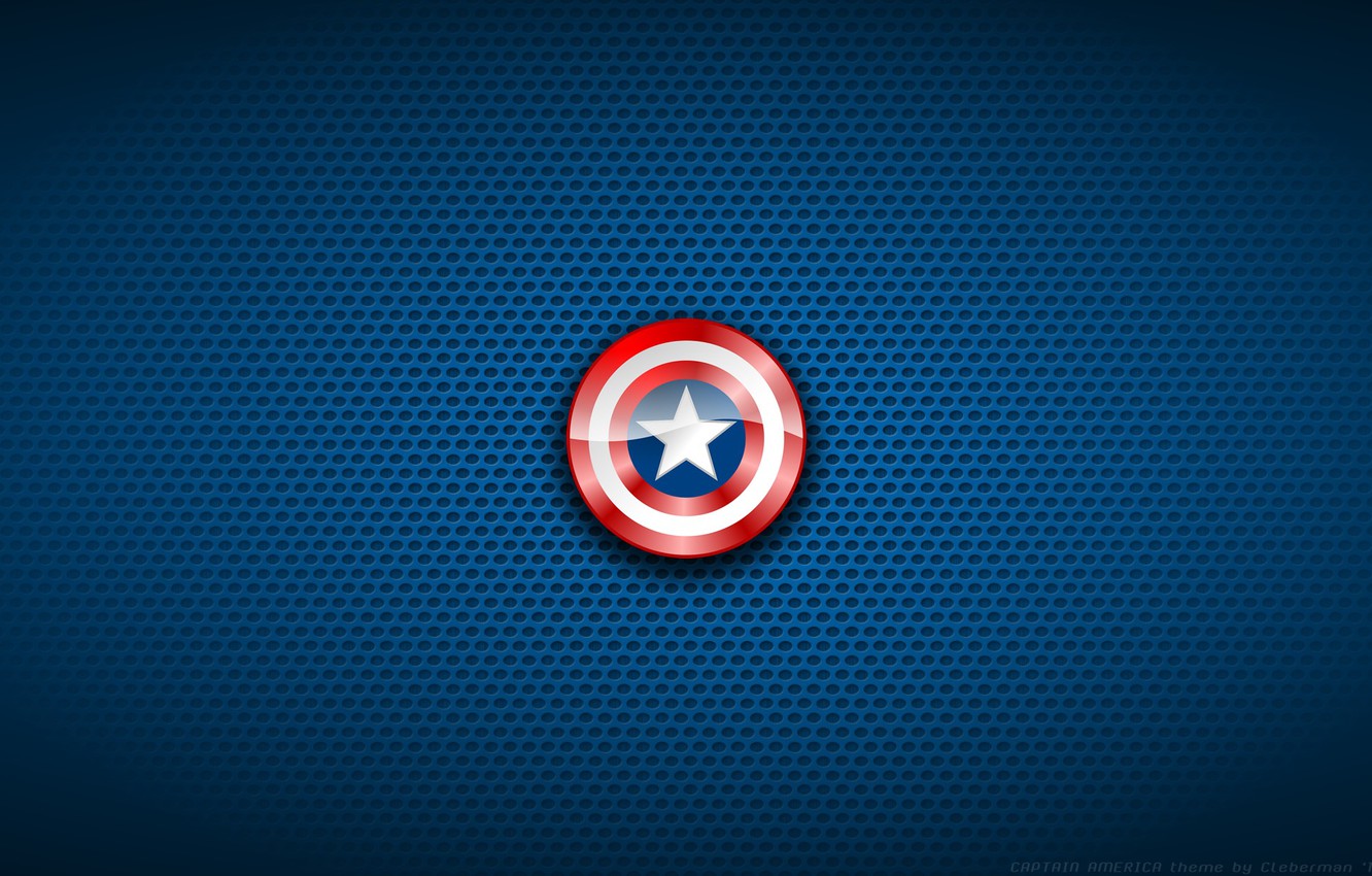 Captain America Marvel Comics Minimalism Wallpapers