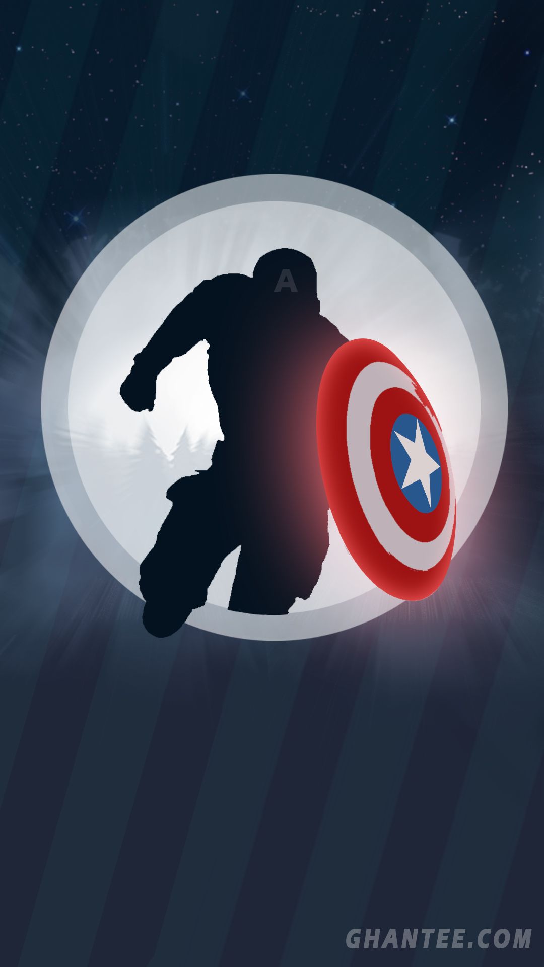 Captain America Minimal Marvel Wallpapers