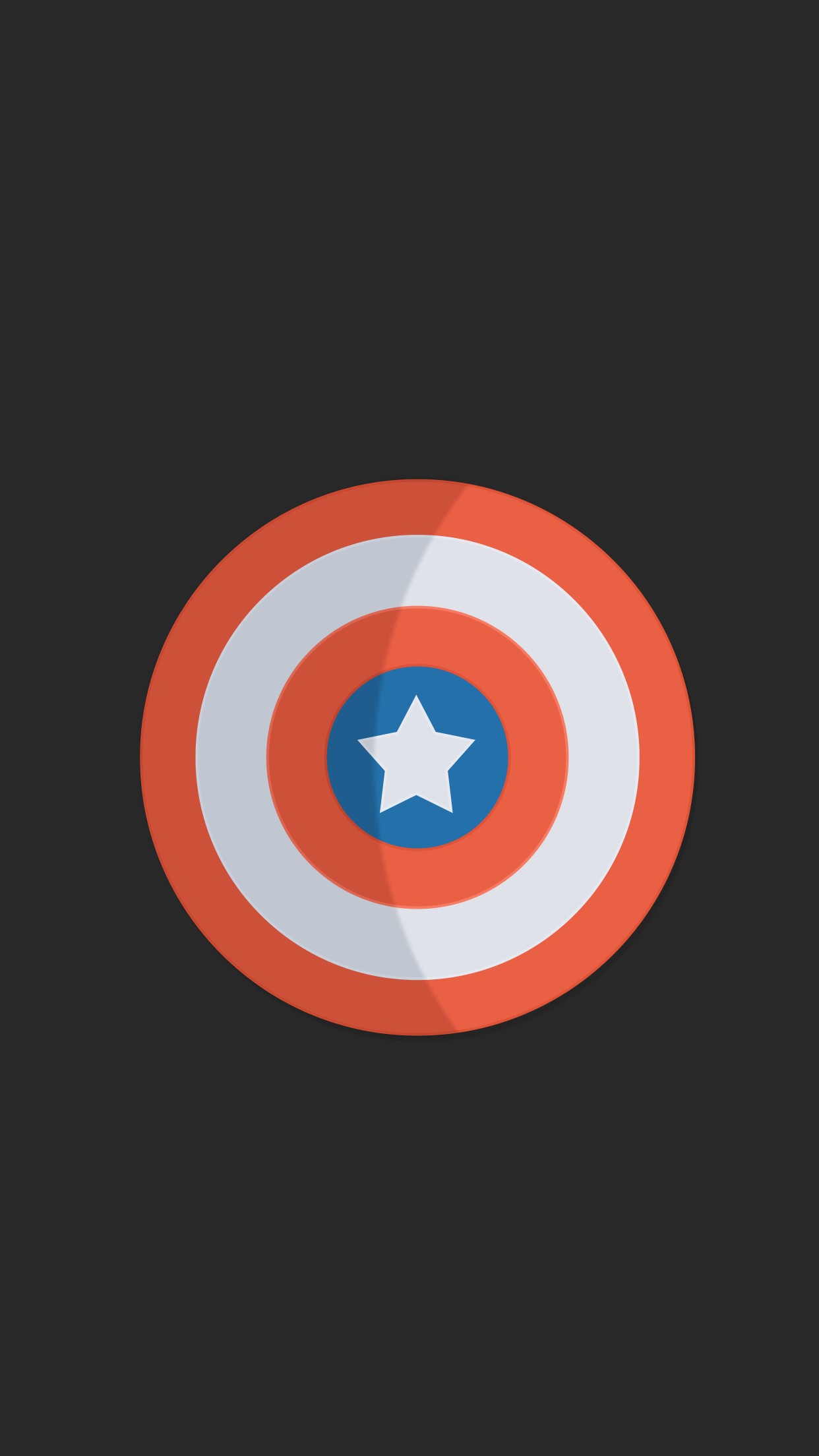 Captain America Minimalist Design Wallpapers