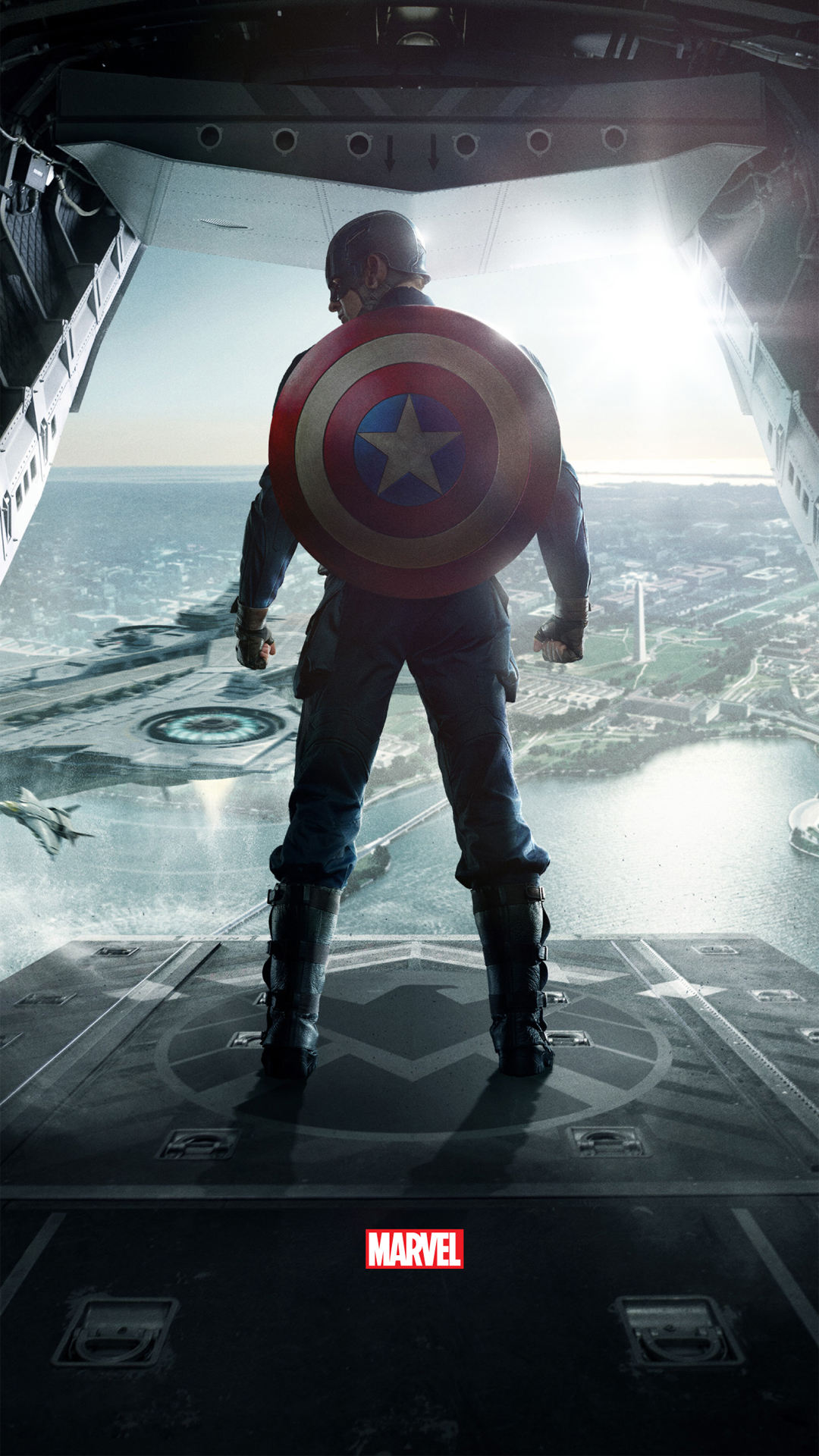 Captain America Shield 4K Iphone Wallpapers