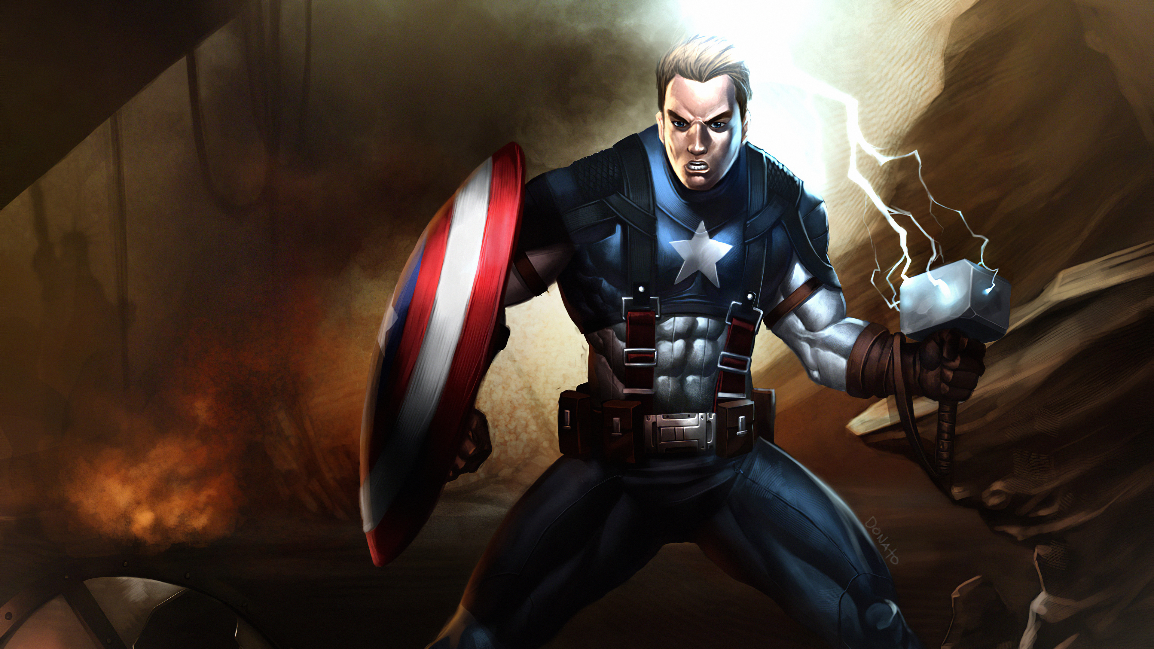 Captain America Shield And Hammer Wallpapers