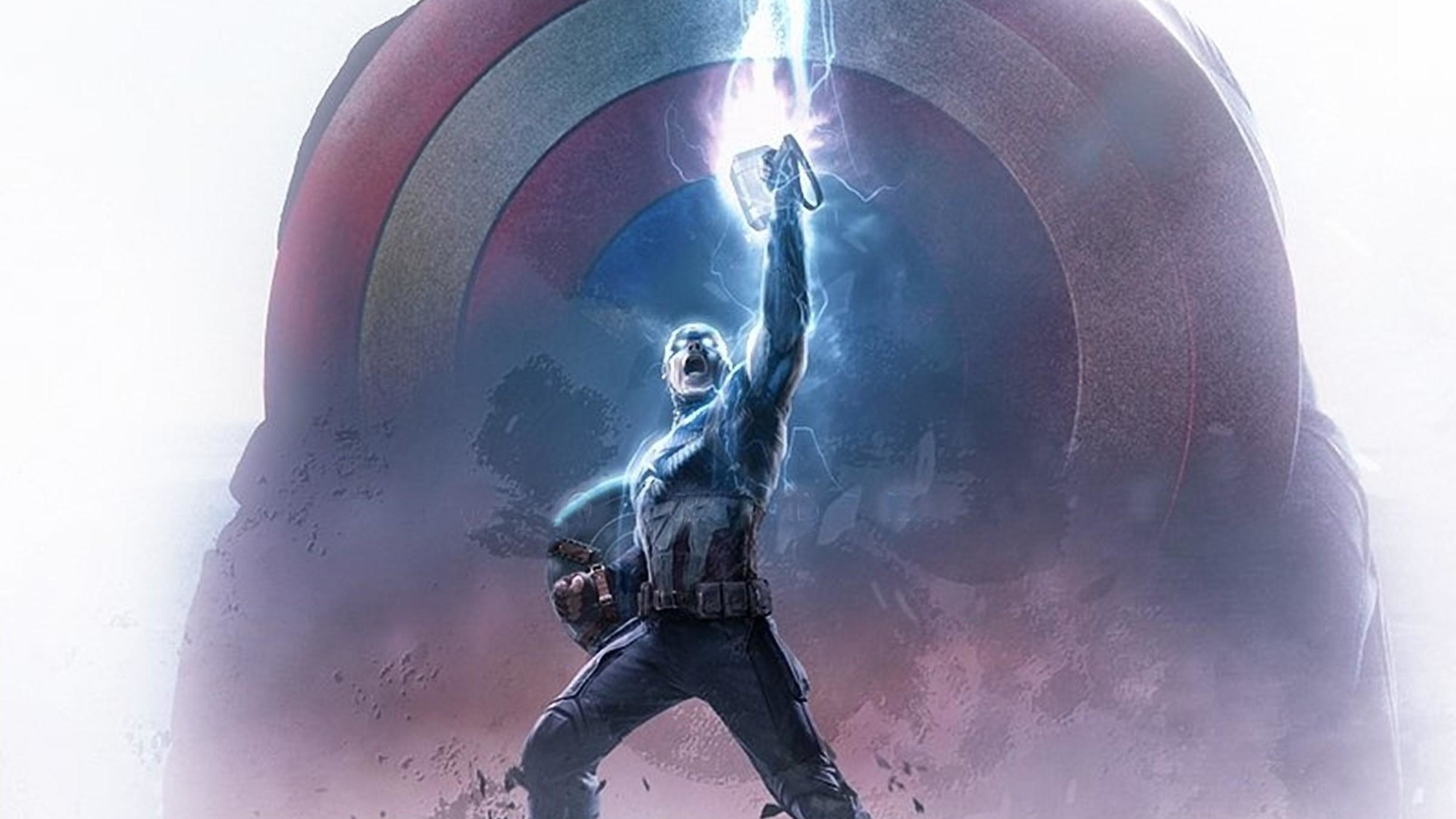 Captain America Thor Hammer Wallpapers