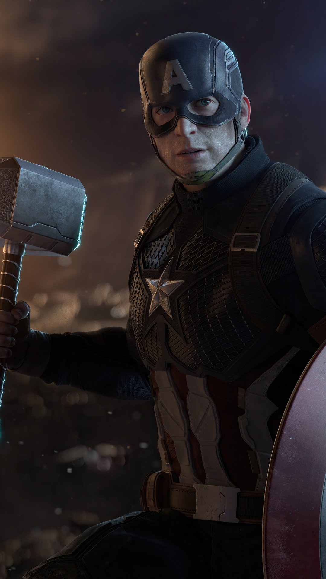 Captain America Thor Hammer Wallpapers