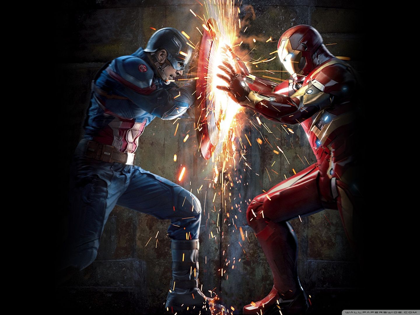 Captain America Vs Iron Man Wallpapers