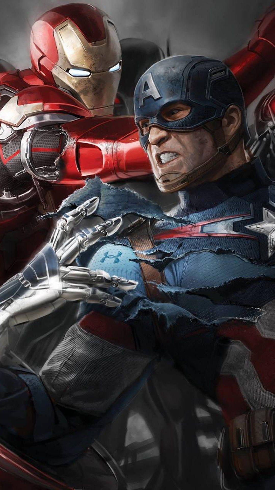 Captain America Vs Iron Man Wallpapers