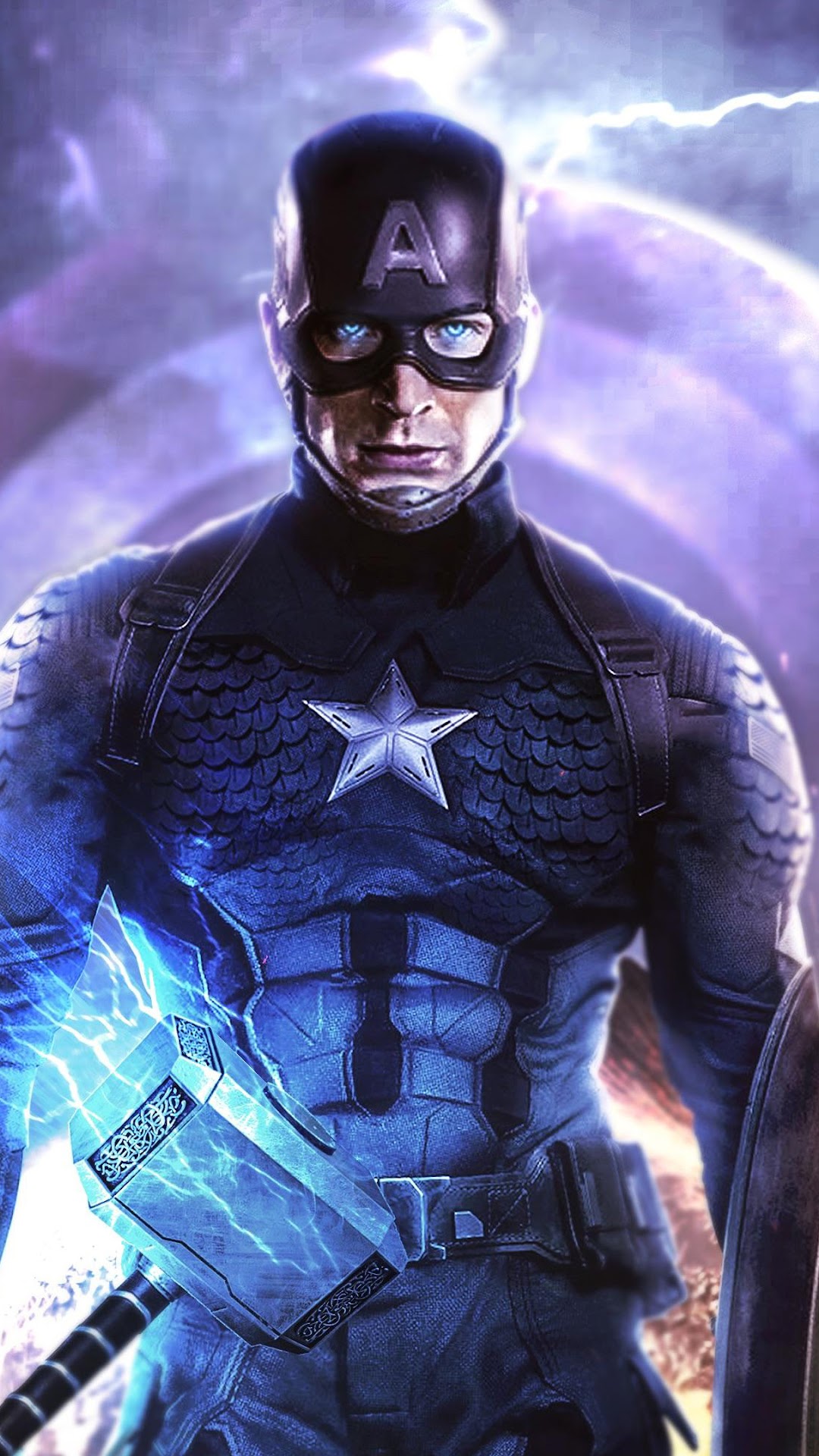 Captain America With Hammer Wallpapers