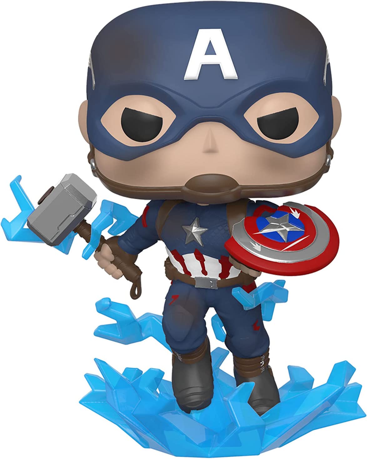 Captain America With Shield &Amp; MjoLnir Wallpapers