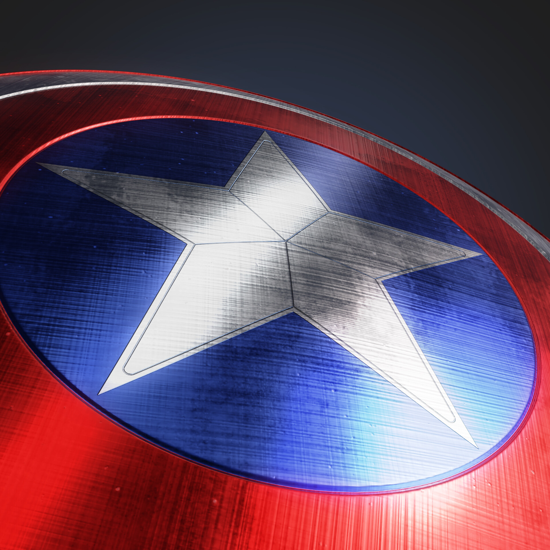 Captain America With Shield &Amp; MjoLnir Wallpapers