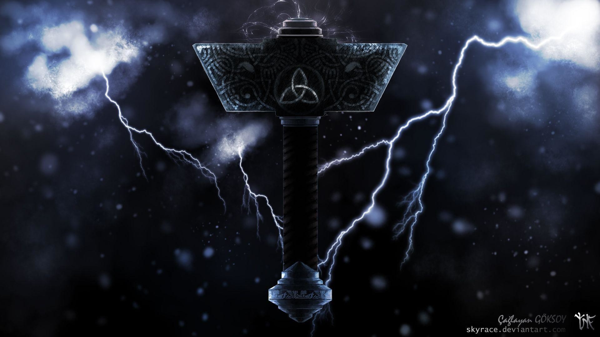 Captain America With Thor Hammer Wallpapers