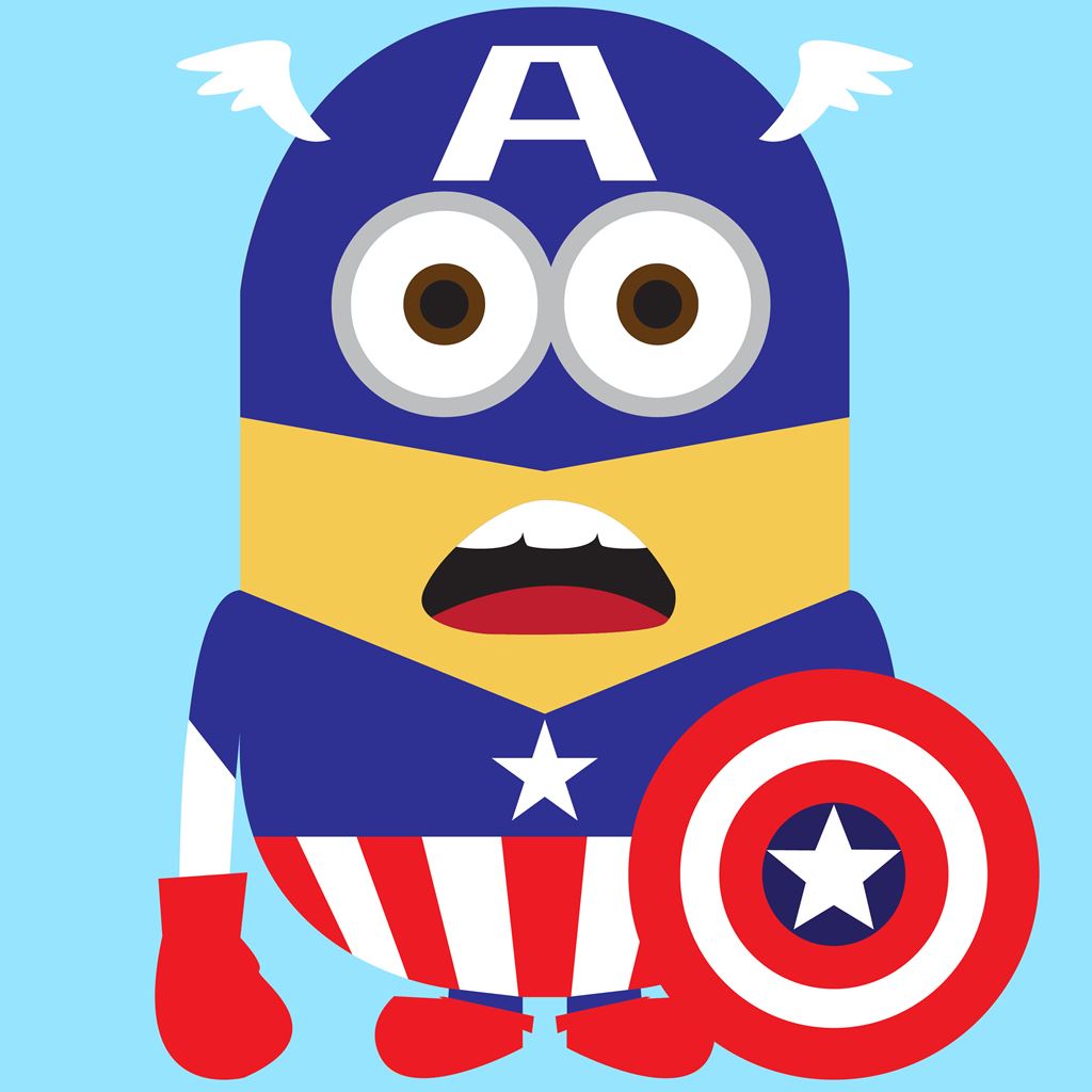 Captain America X Minion Wallpapers