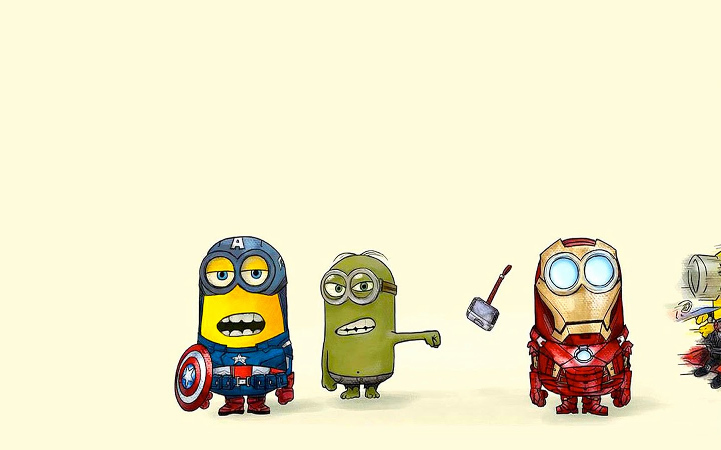 Captain America X Minion Wallpapers